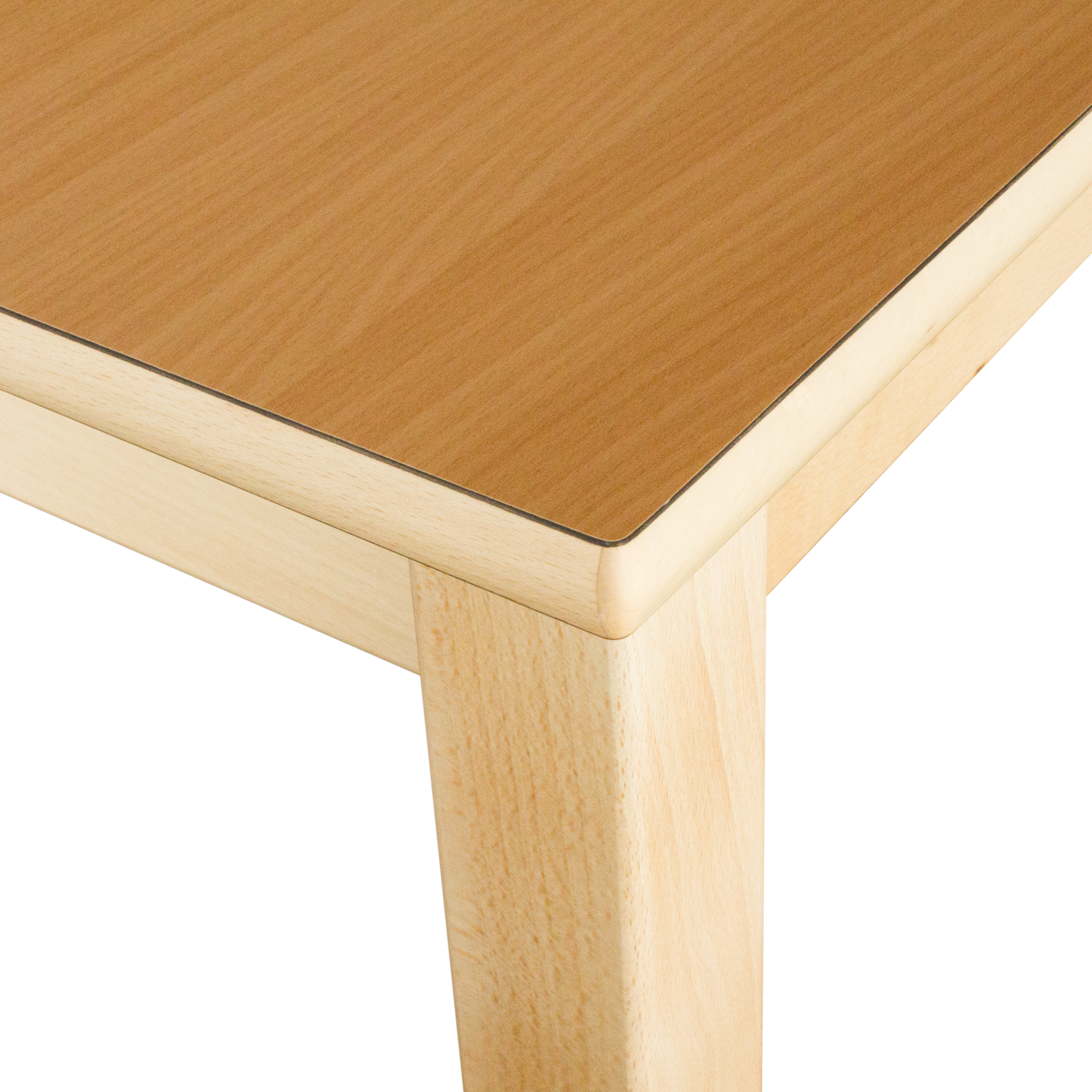 Quadrattisch in der Größe, 80 x 80 cm, Tischhöhe 40 cm