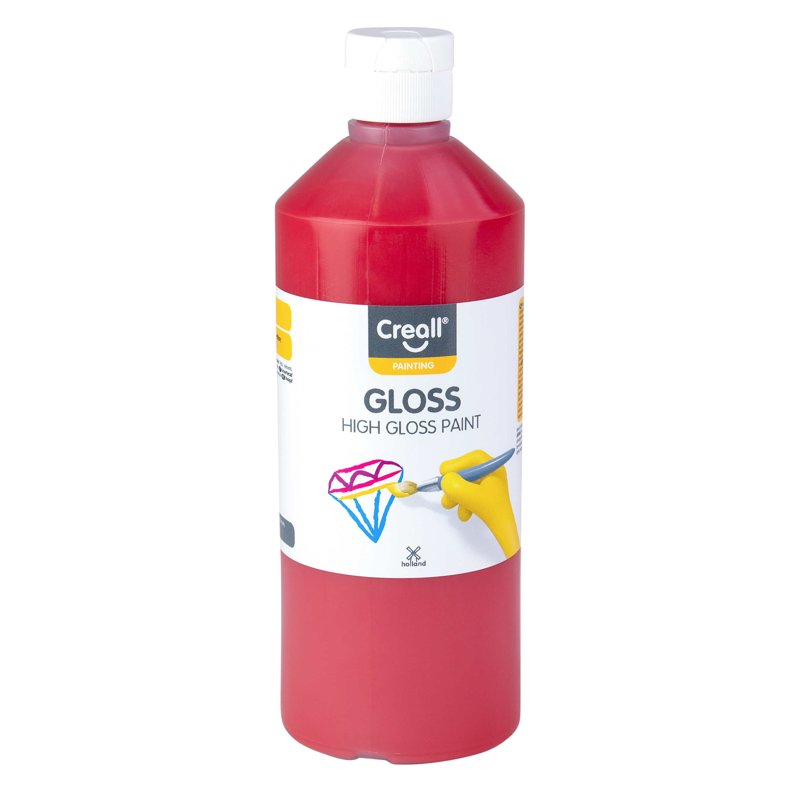 Creall Gloss 'rot', 500 ml