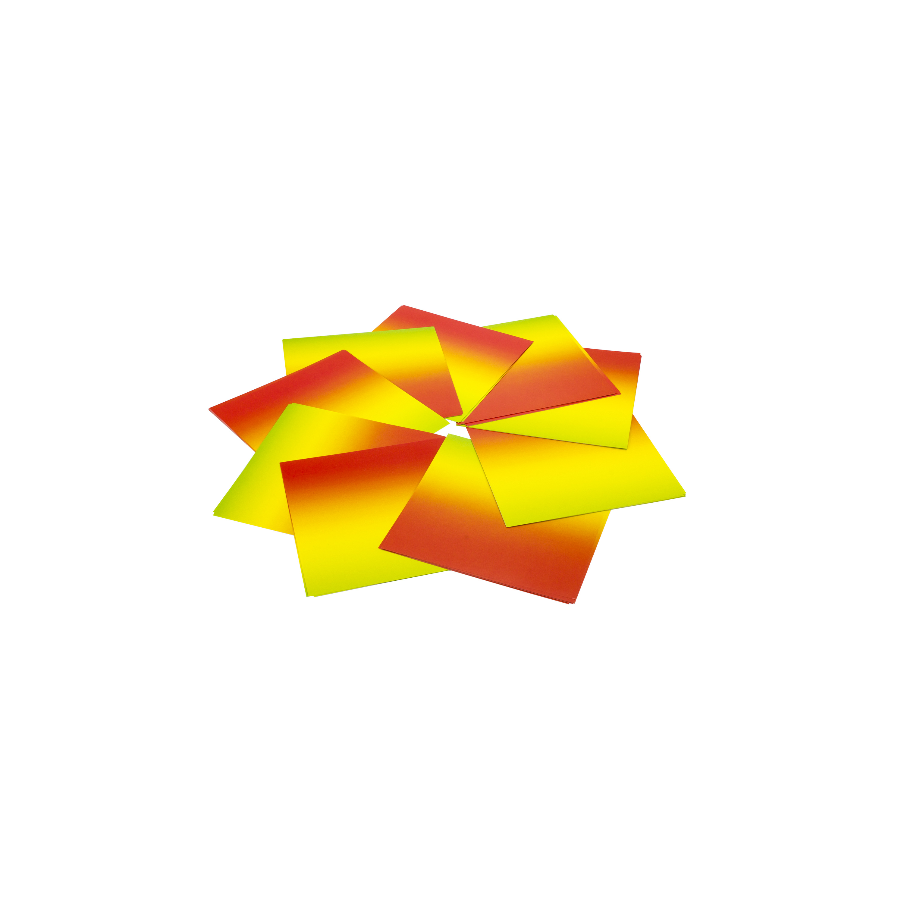 Origami Faltblätter 'Regenbogen', 10 x 10 cm