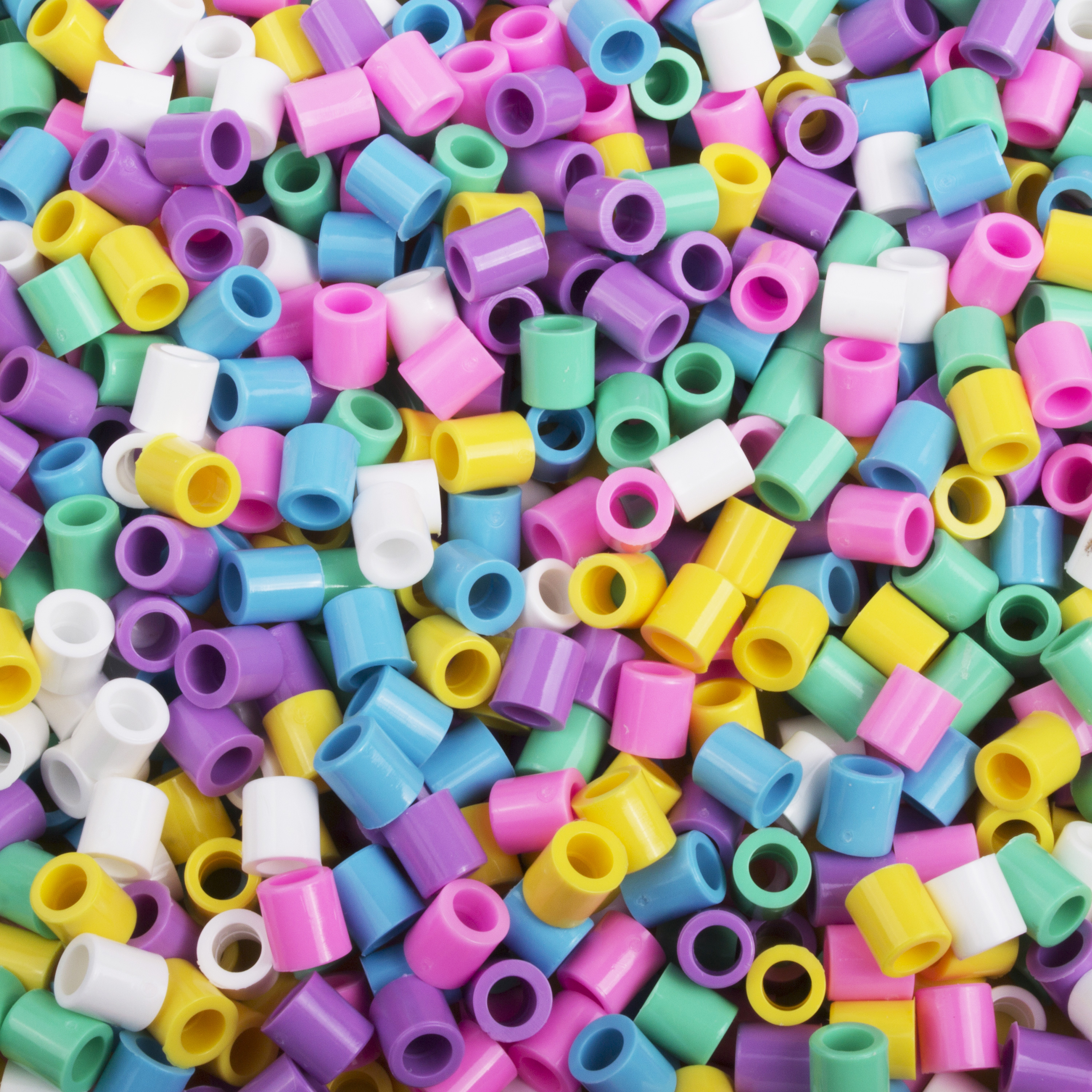 XL-Bügelperlen in Pastellfarben, ca. 900 Stück