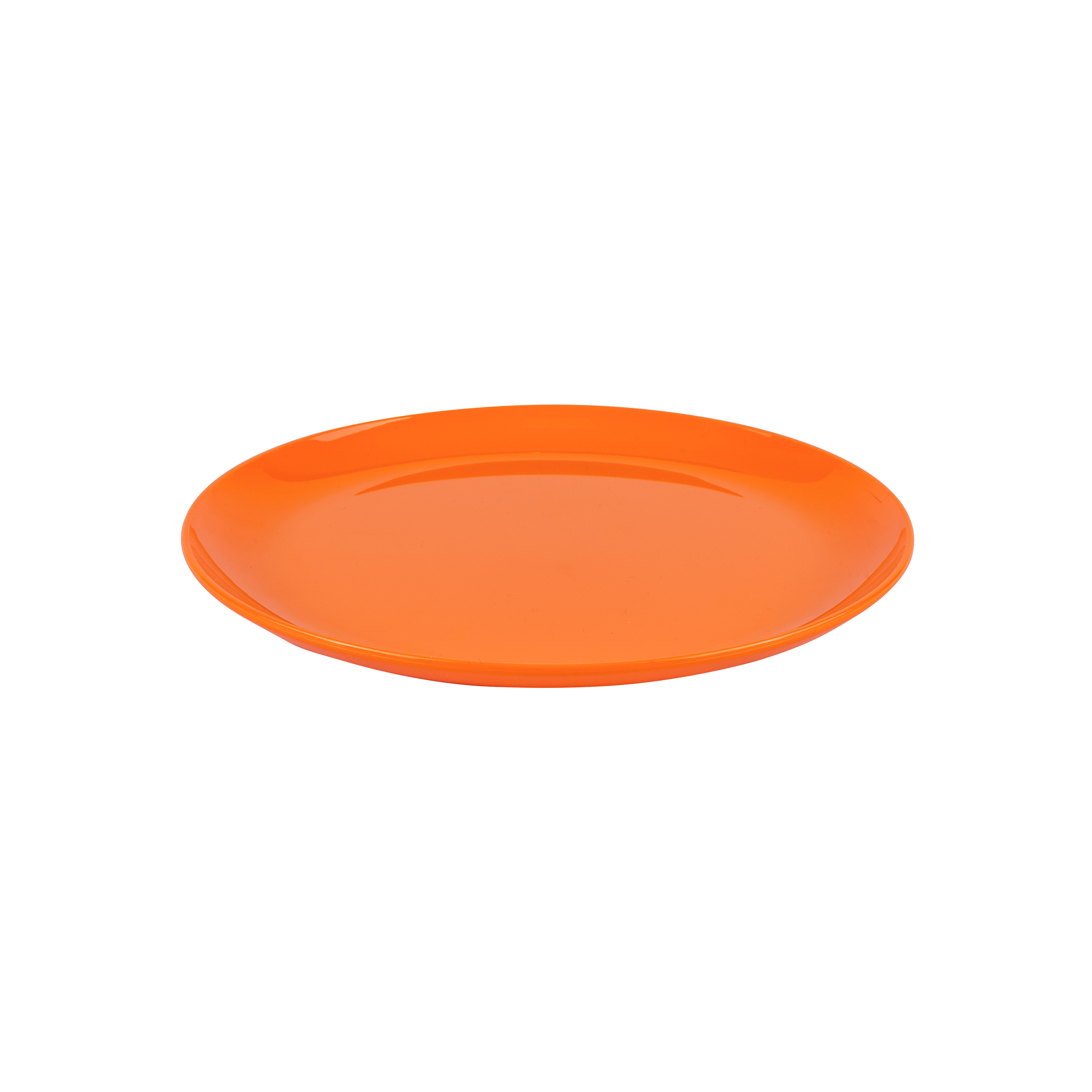 Kleiner flacher Teller (PC), Ø 19 cm, orange