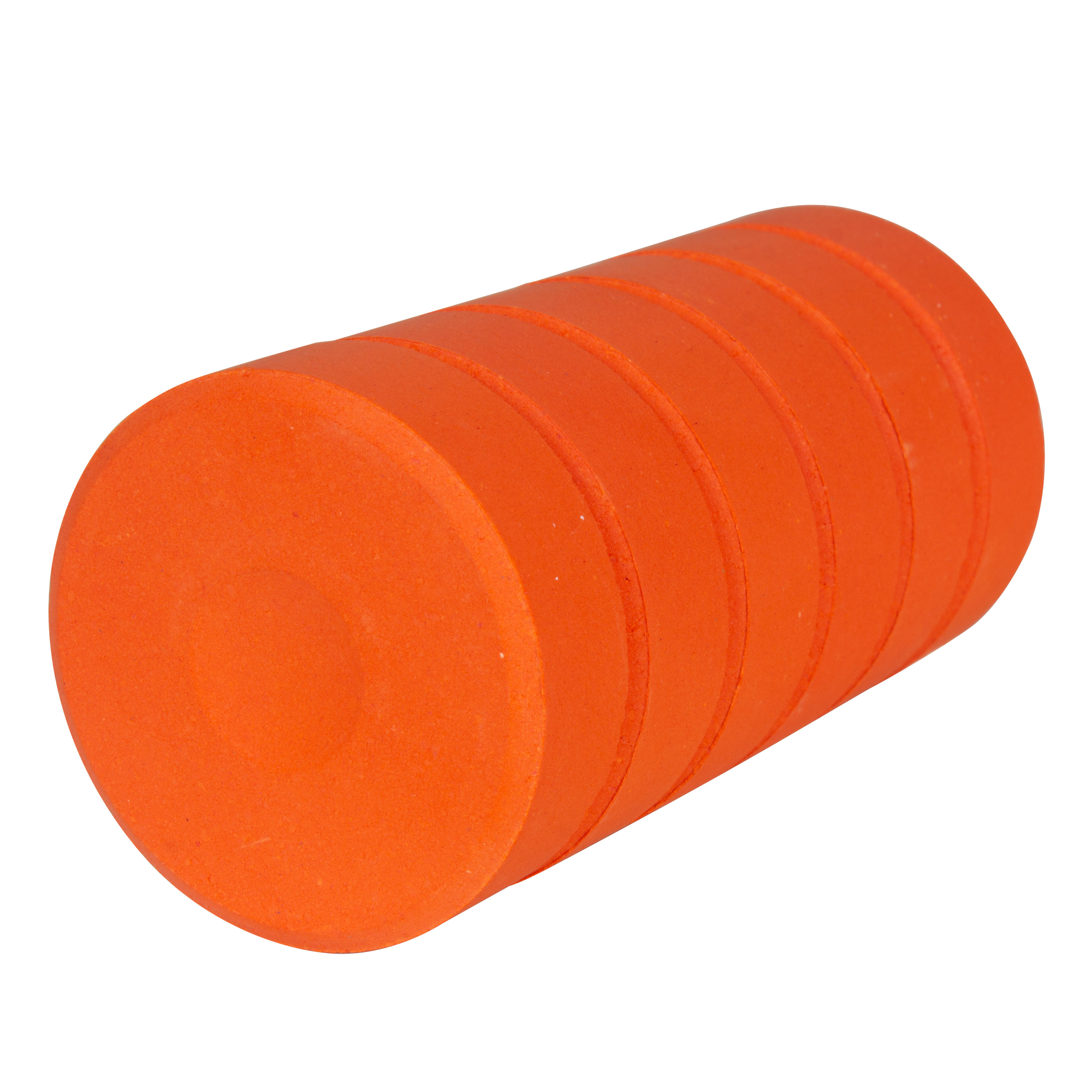KuKiMa Tempera-Pucks, Ø 55 mm, 6er-Set 'orange'