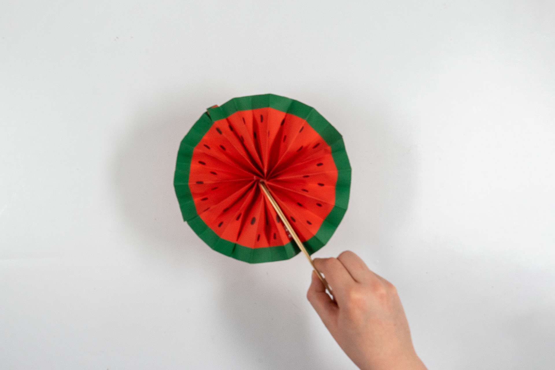 Sommer-Fächer ‘Melone‘ Fertig!