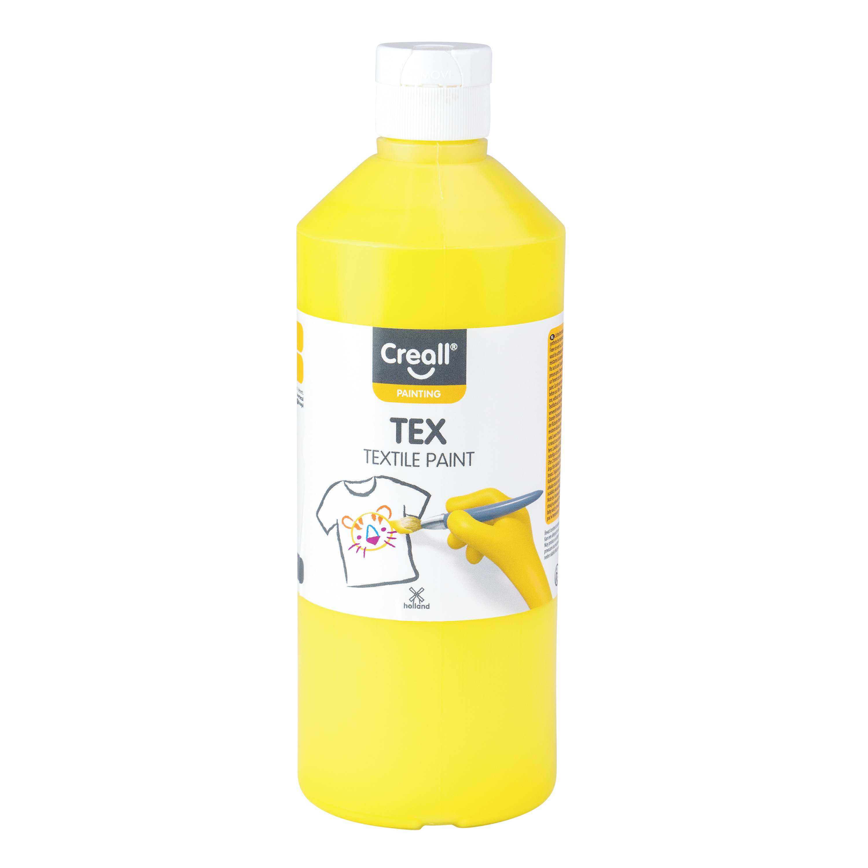 Creall Textilfarbe 500 ml, gelb