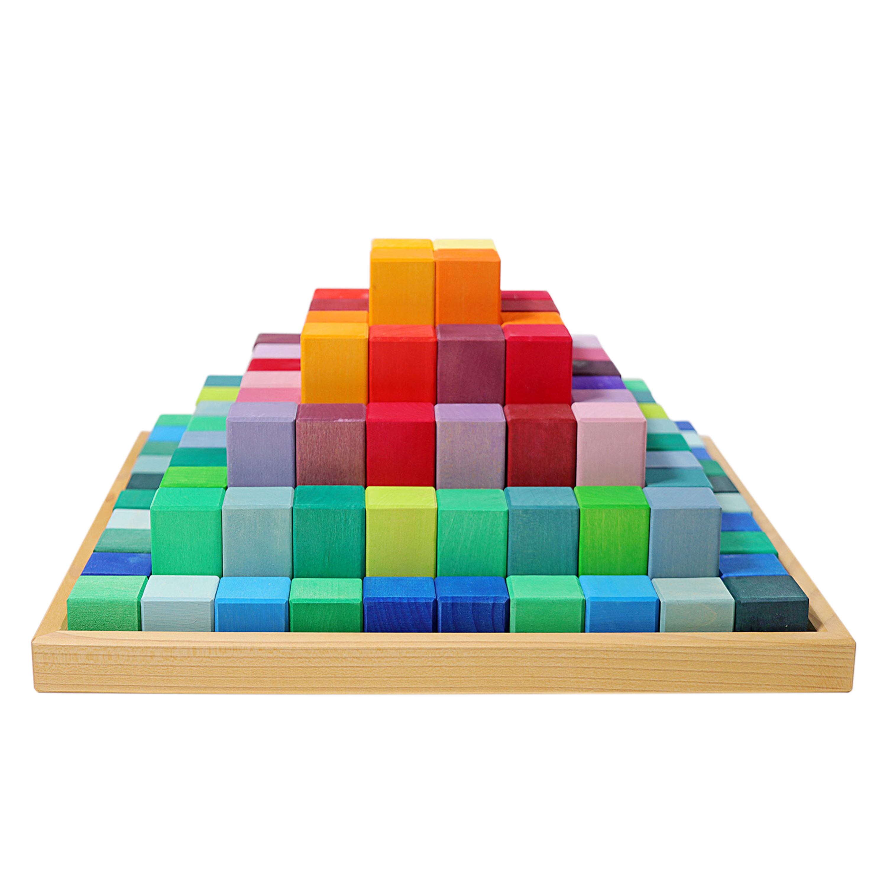 GRIMM'S Legespiel 'Stufenpyramide' (4x4-Serie)