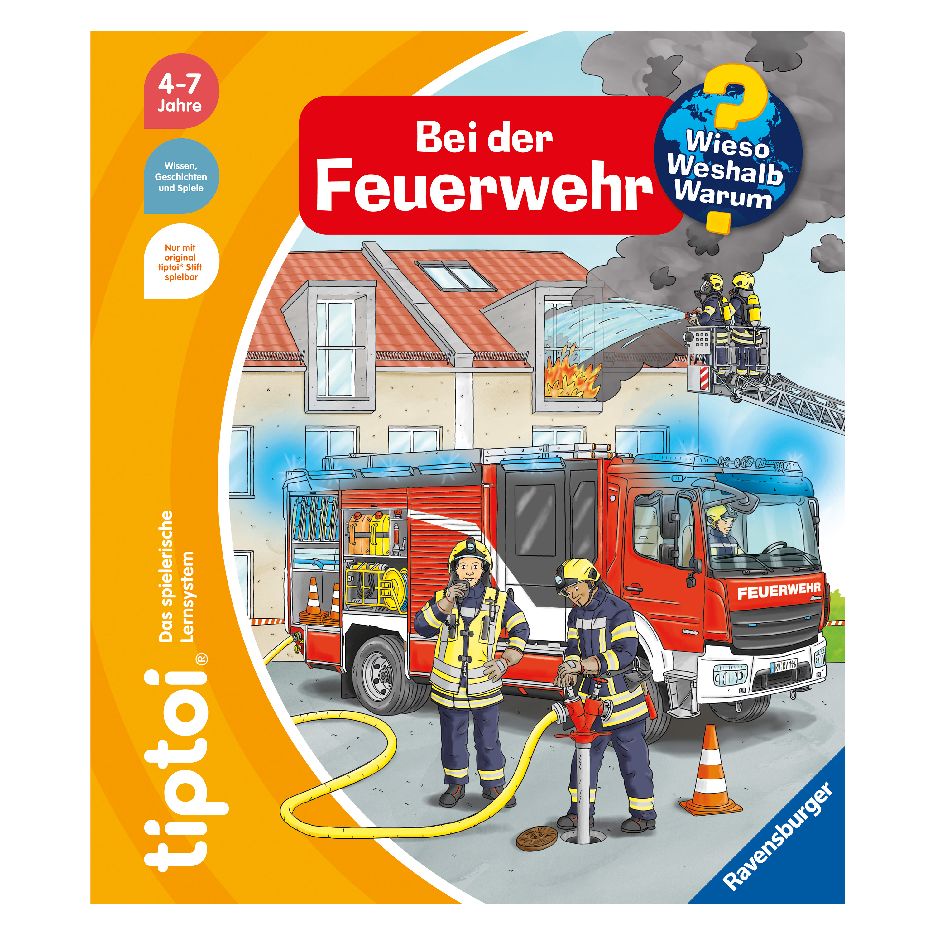 tiptoi® Sachbuch 'Unterwegs mit der Feuerwehr'