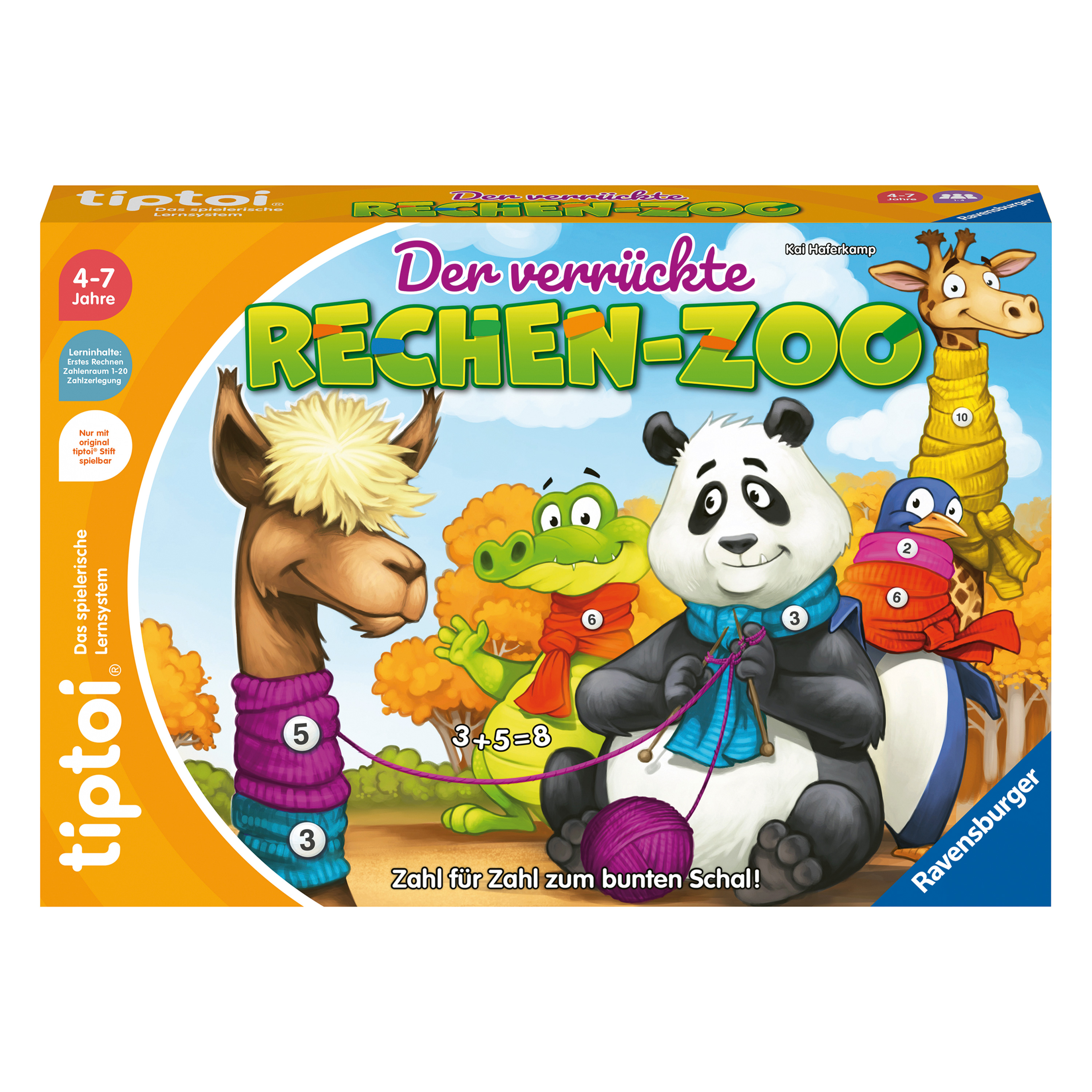 tiptoi® Lernspiel 'Der verrückte Rechen-Zoo'