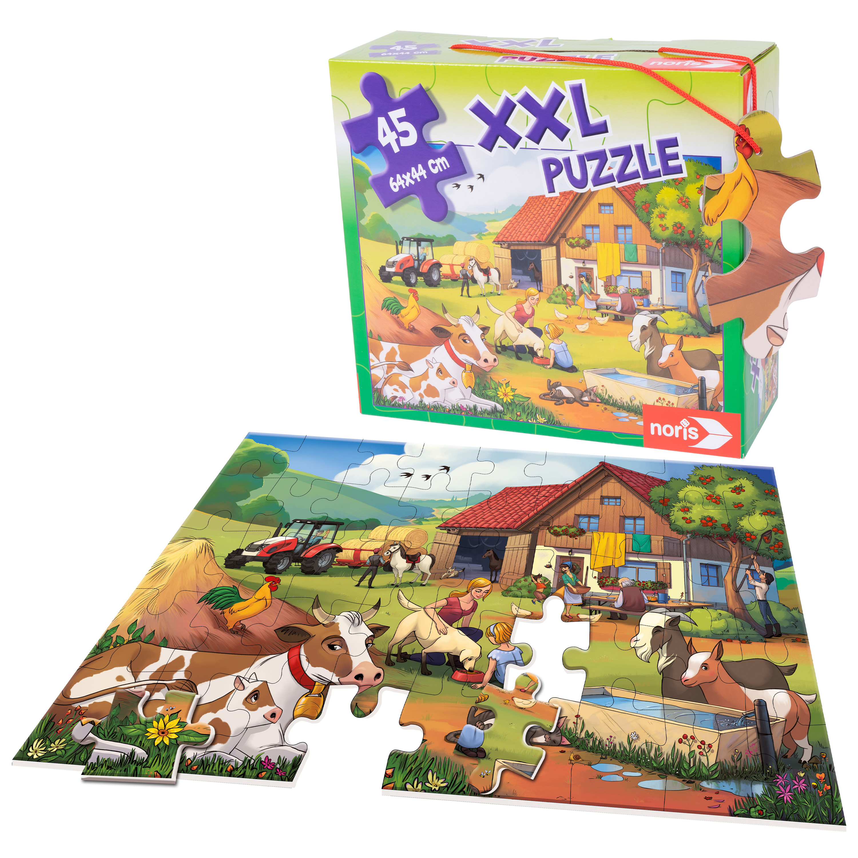 XXL-Puzzle 'Urlaub auf dem Bauernhof'