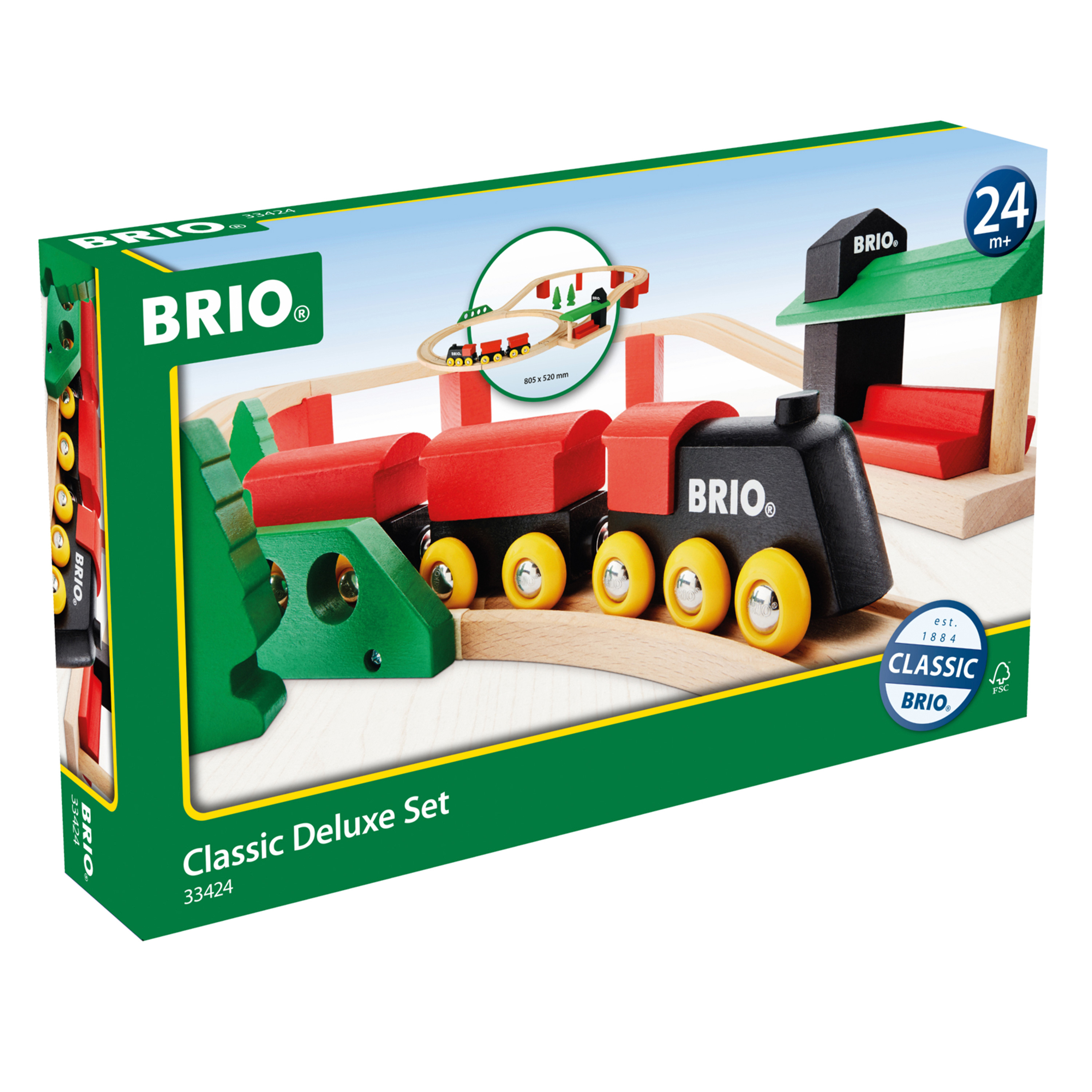 Brio 'Classic Deluxe-Set', 25-teilig