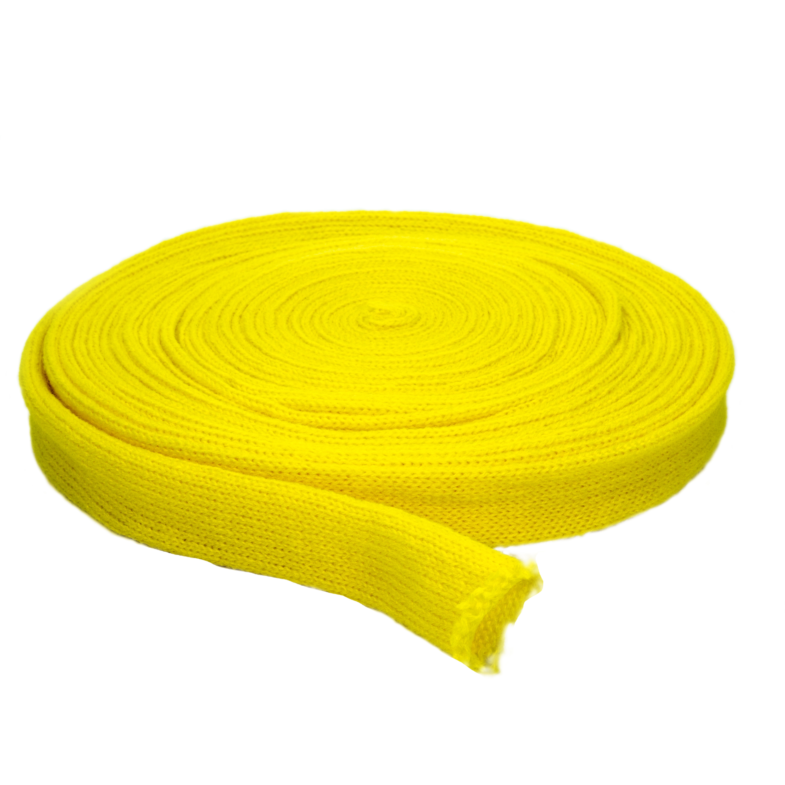 Strickschlauch, gelb, L: 10 m, Ø 3 cm