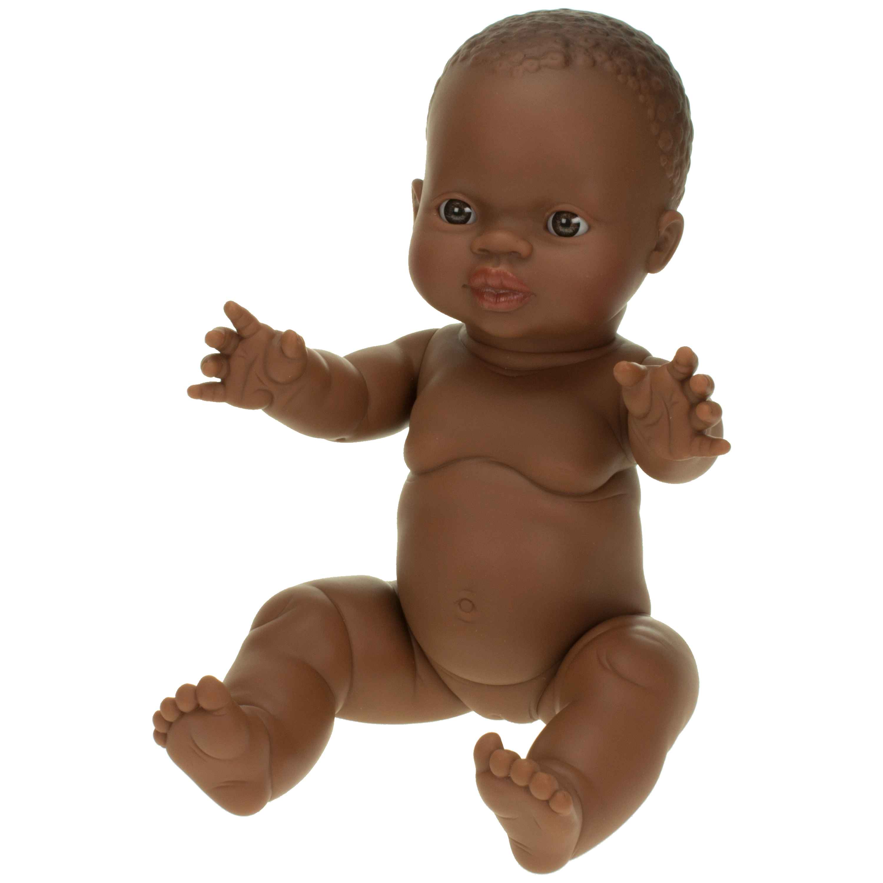 Babypuppe Mädchen 'afrikanisch', 30 cm