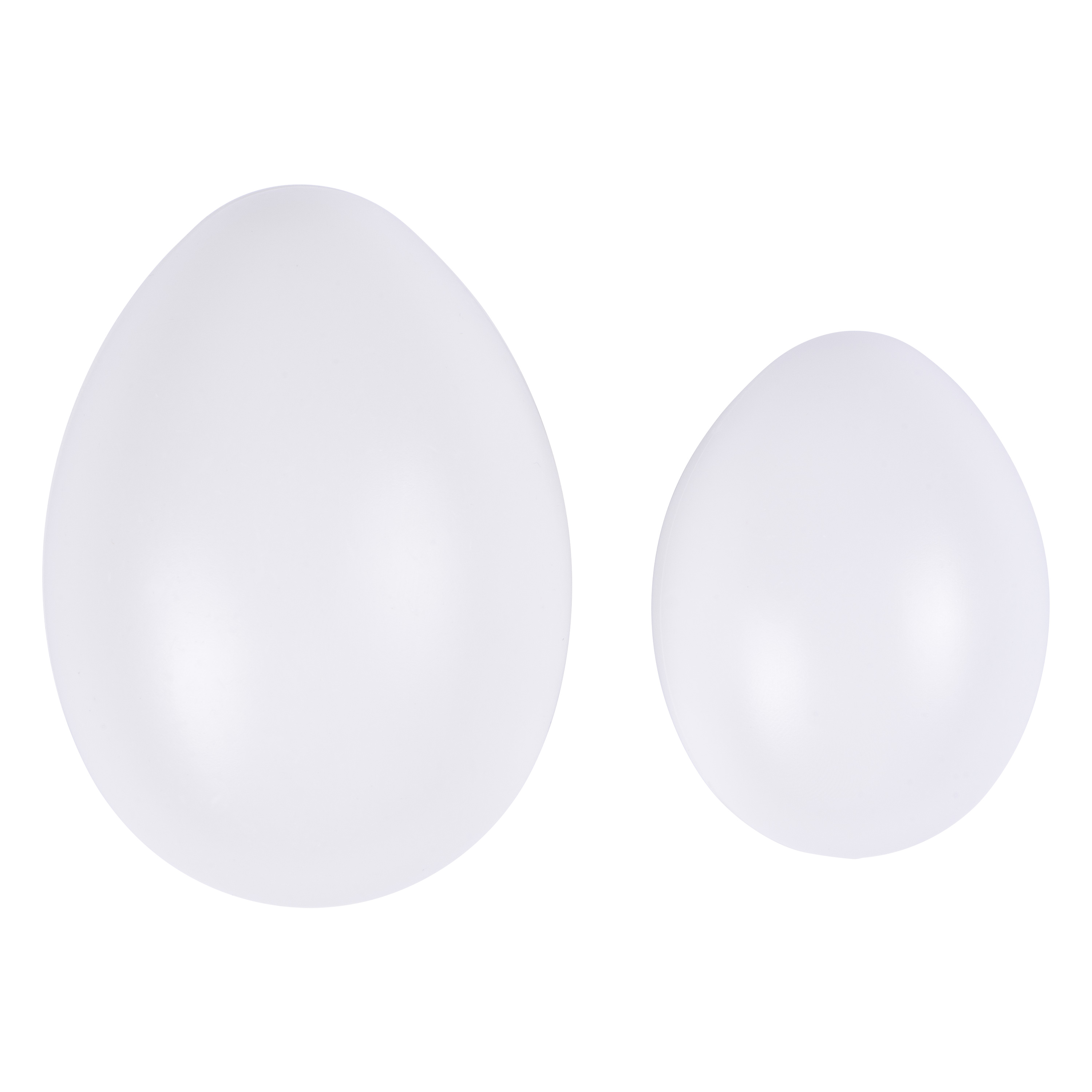 KuKiMa Kunststoff-Eier, 5 Stück, Ø 80 mm