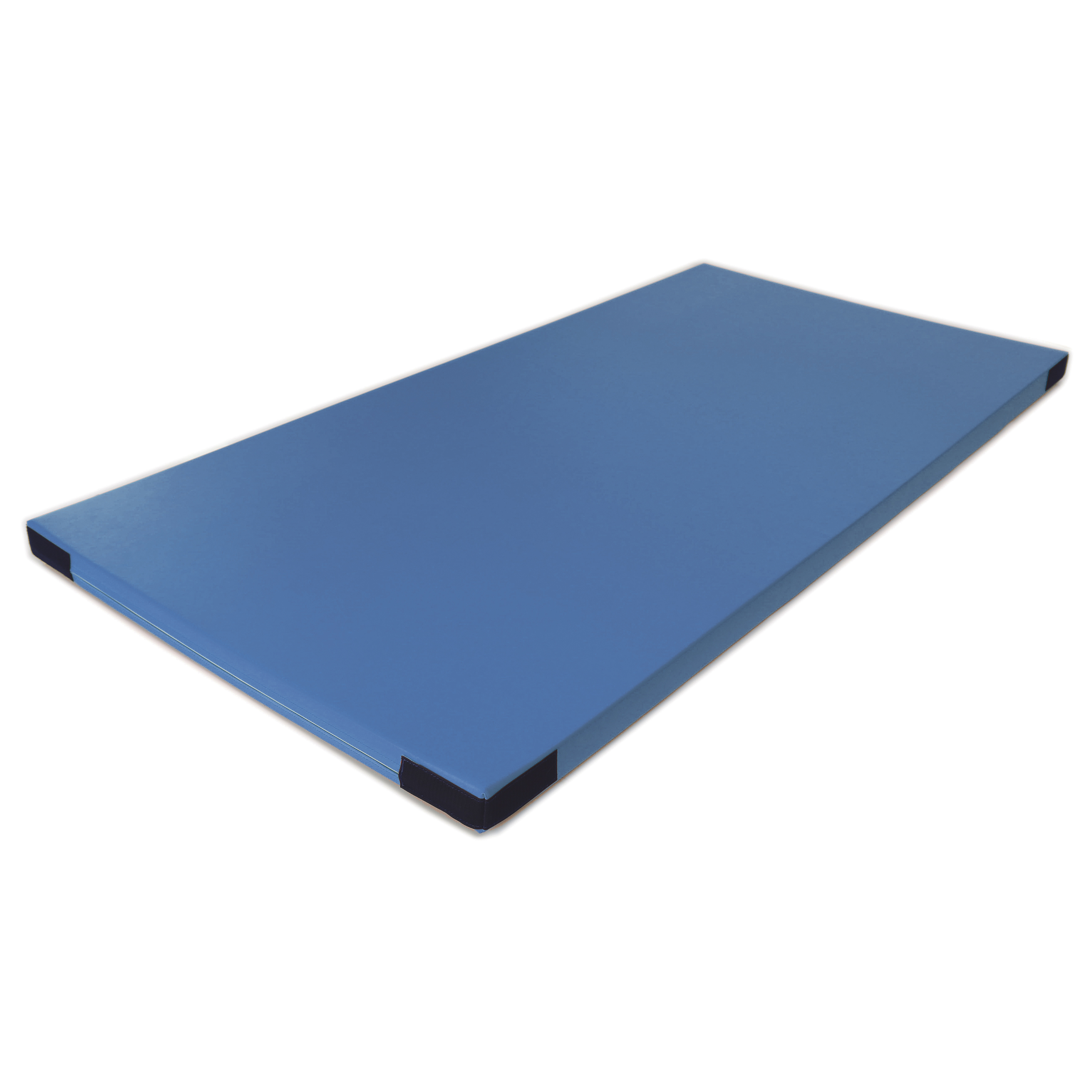 Fallschutzmatte Superleicht 'hellblau' Klett, 100 x 100 cm