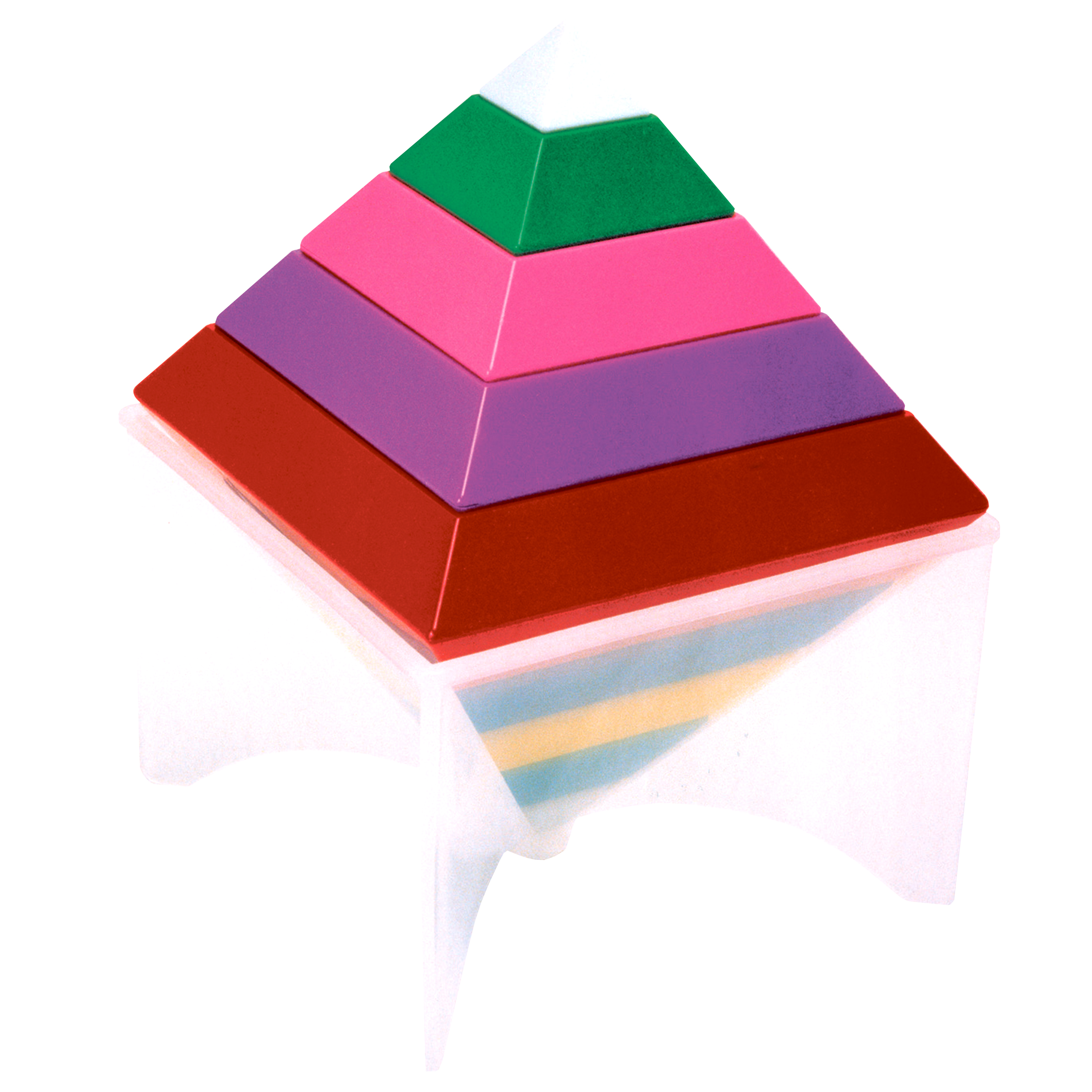 Regenbogen-Pyramide