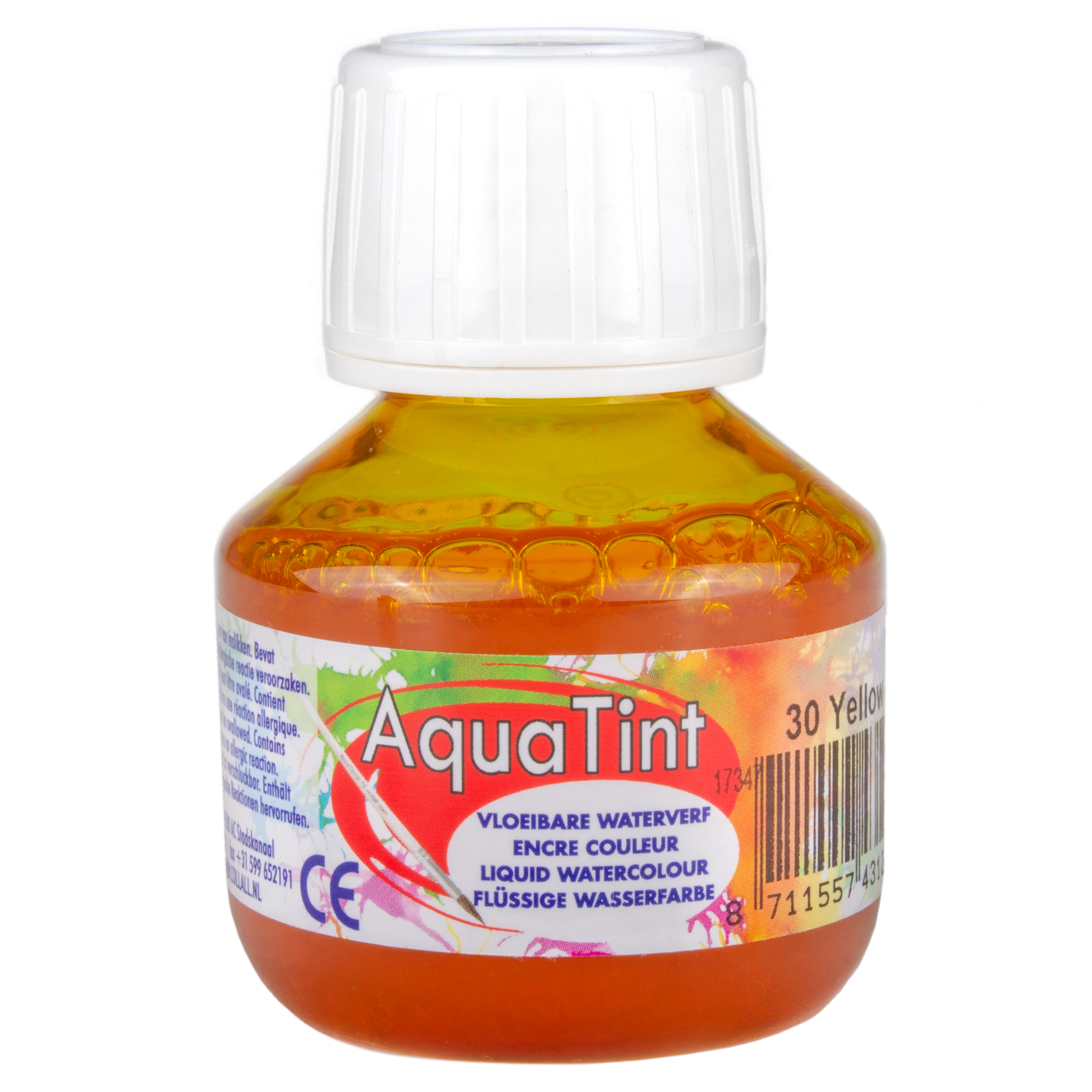 AquaTint 'gelb', hochwertige Pigmentierung, 50 ml