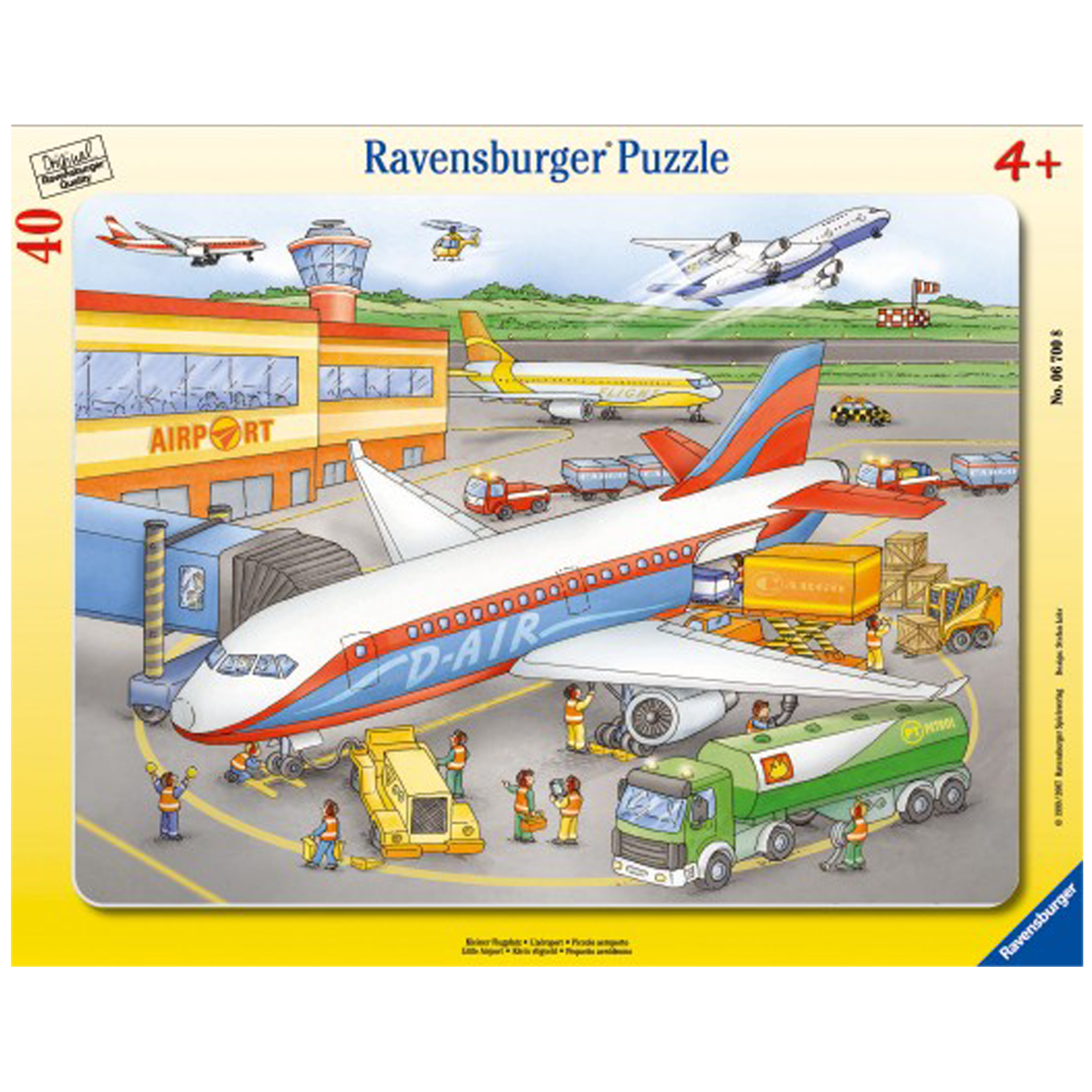 Puzzle 'Kleiner Flugplatz'