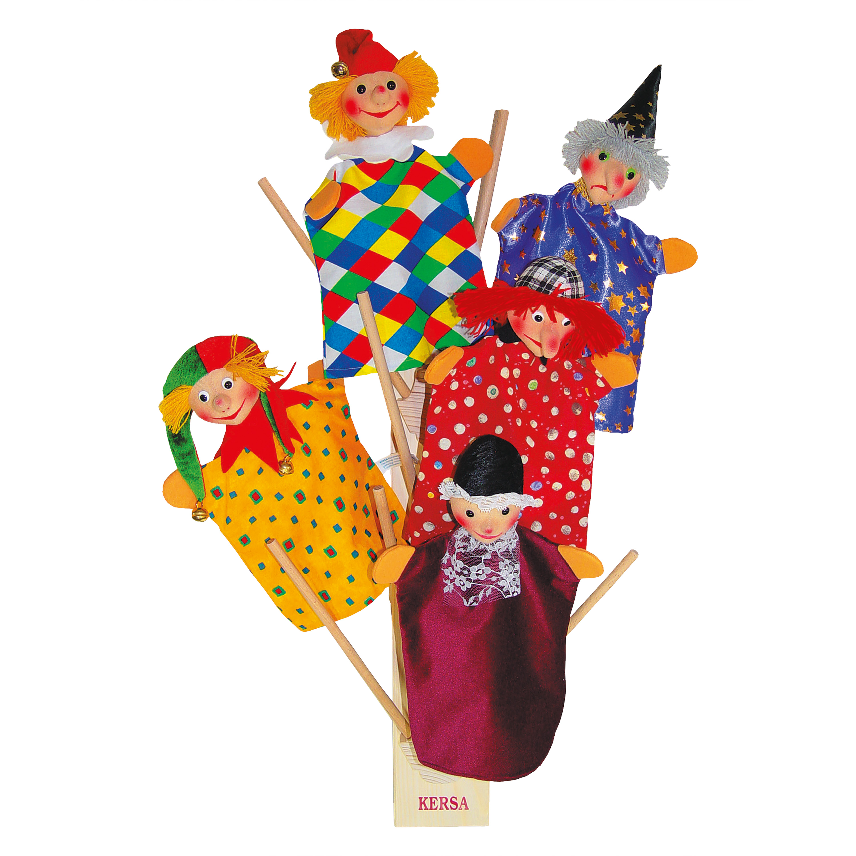 Kersa Wanddisplay für 12 Puppen