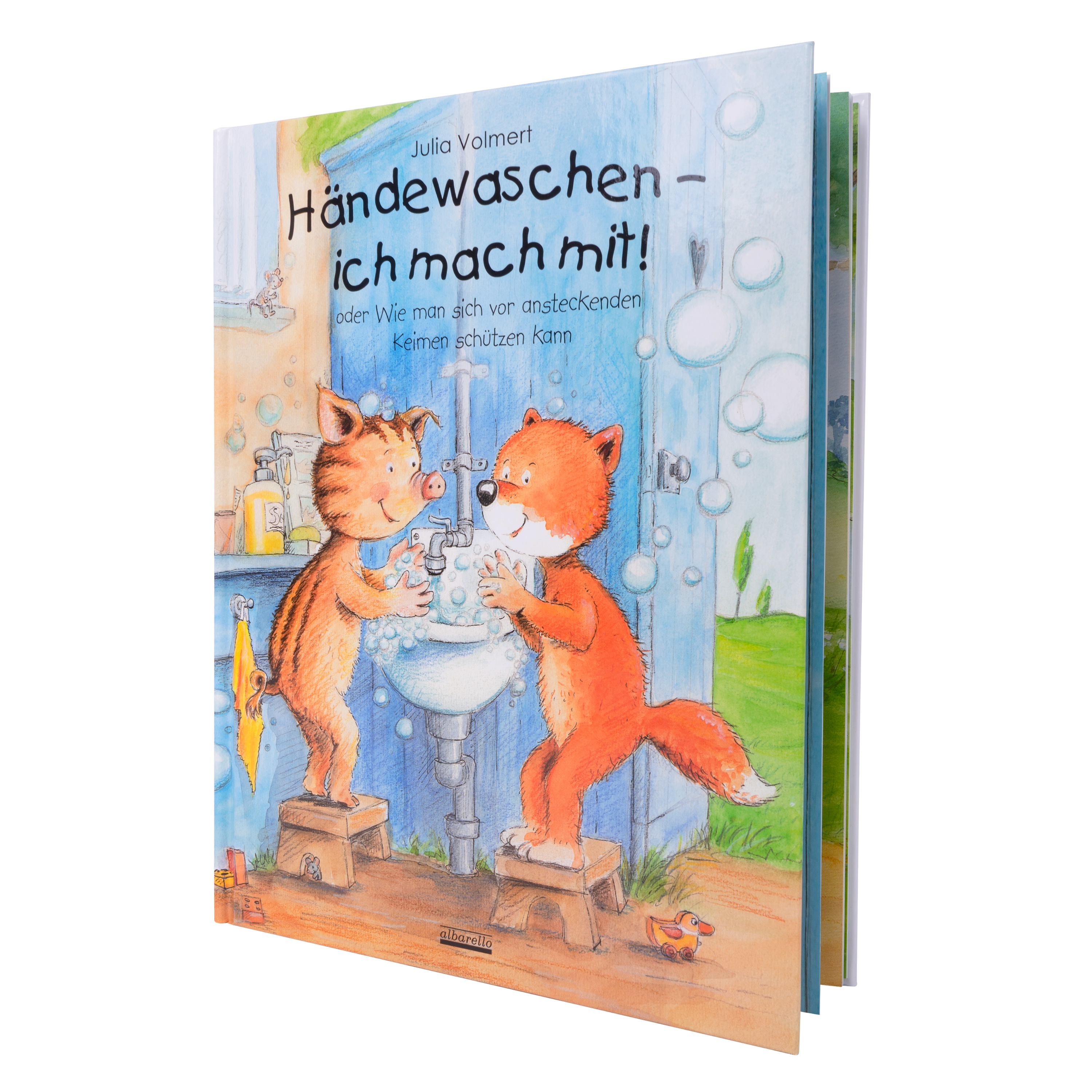 Bilderbuch 'Händewaschen – ich mach mit!'