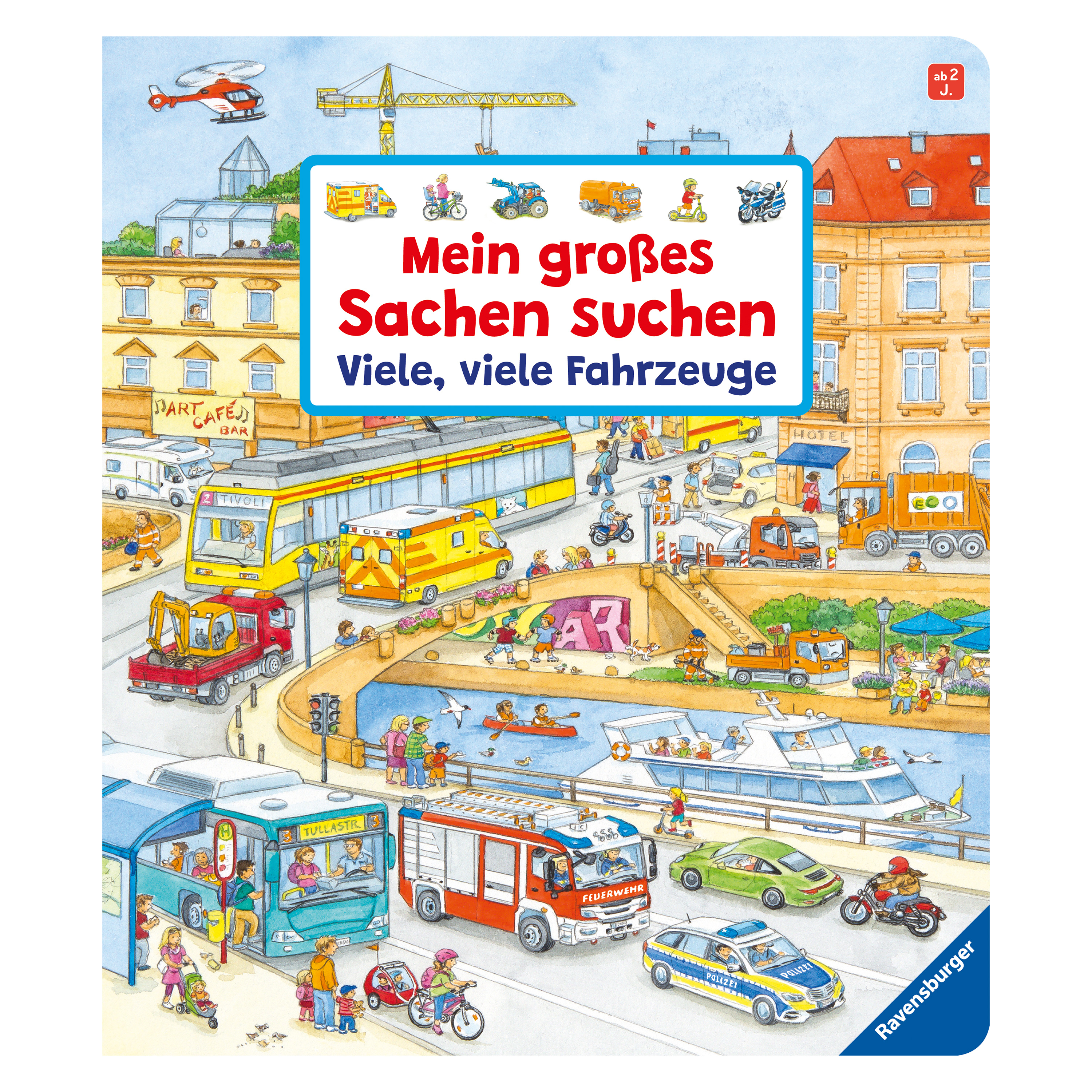 Wimmelbuch 'Mein großes Sachen suchen: Viele Fahrzeuge'
