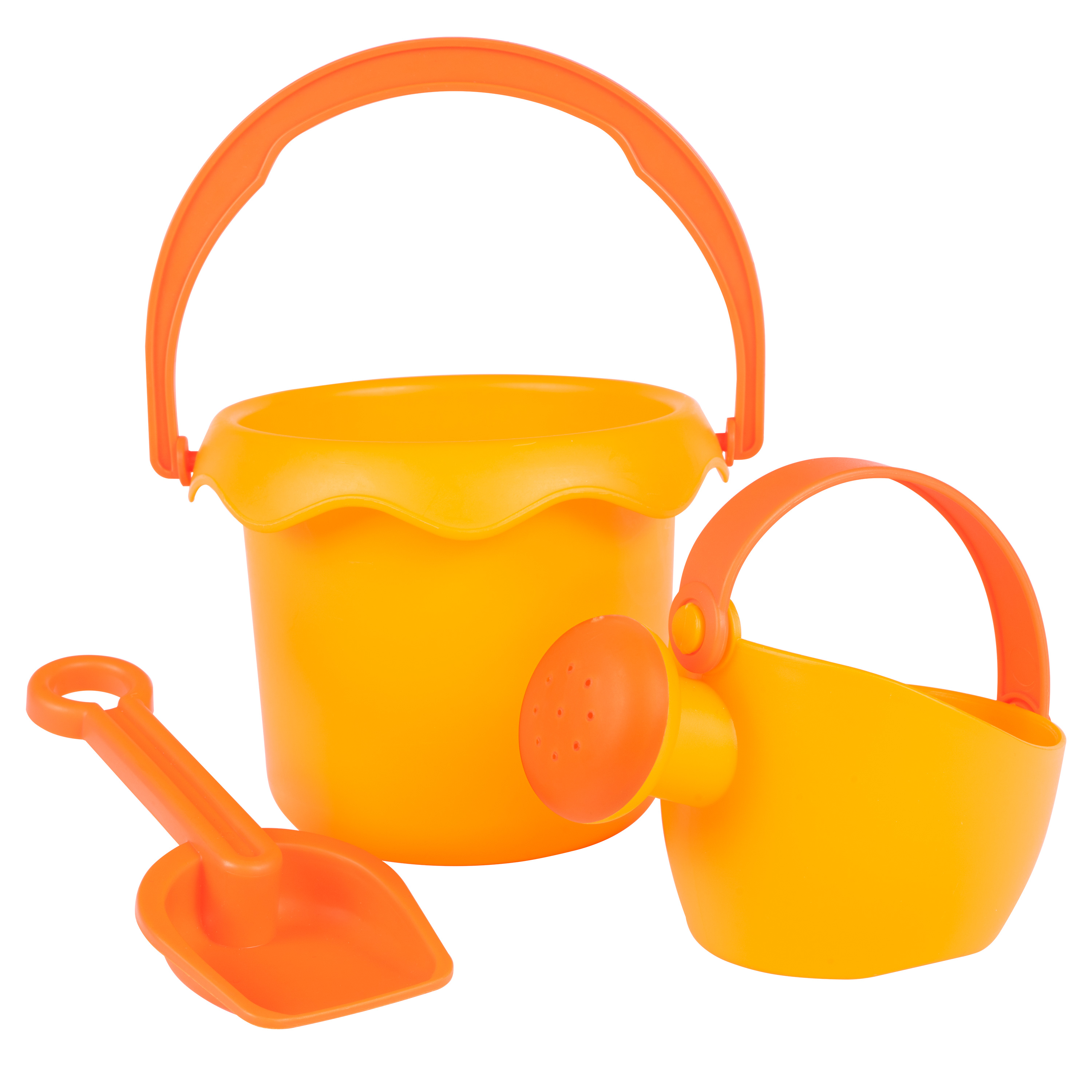 JKK Sandspielzeug-Set 'Soft' orange, 3-teilig
