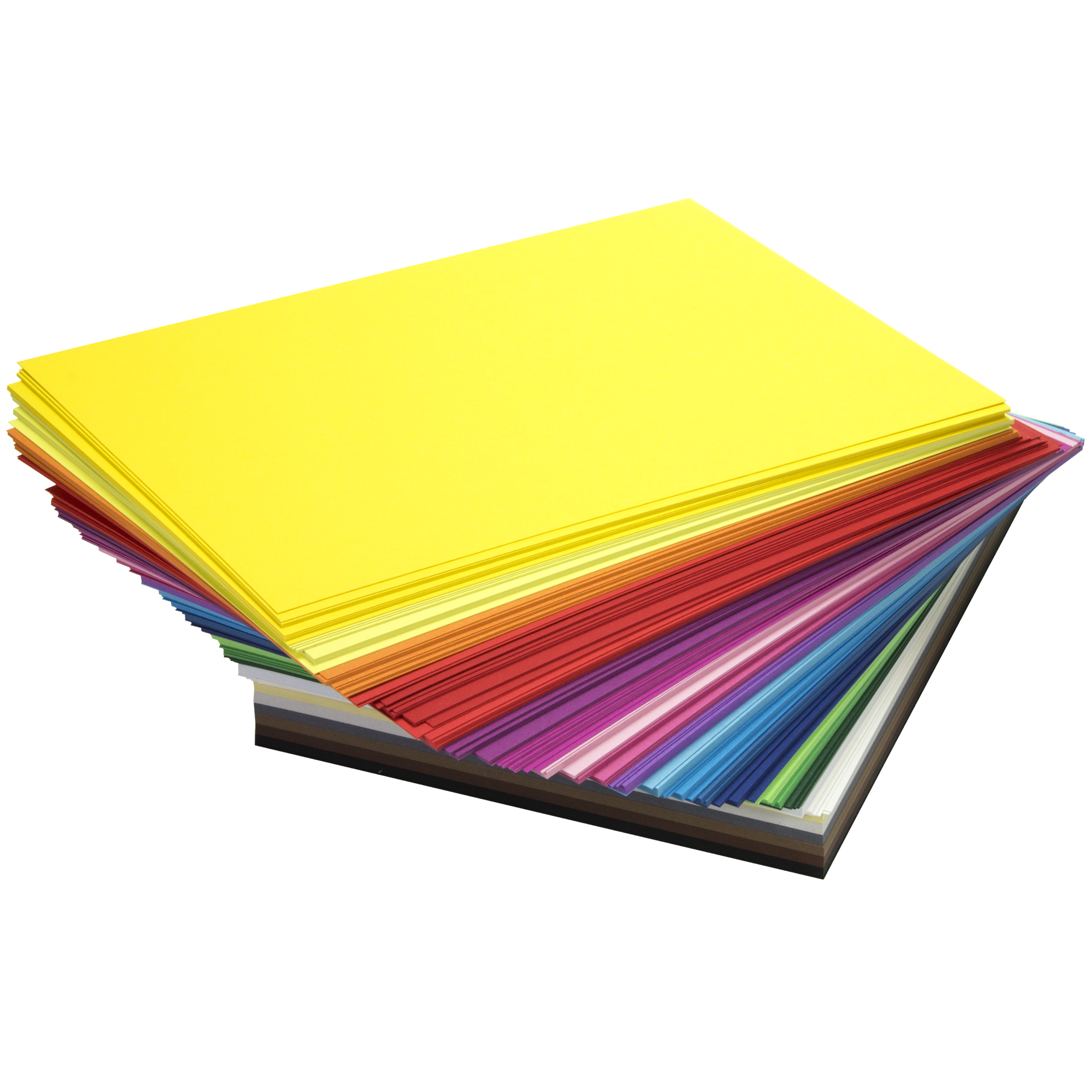 Fotokarton farbig sortiert, 300 g/m², DIN A4