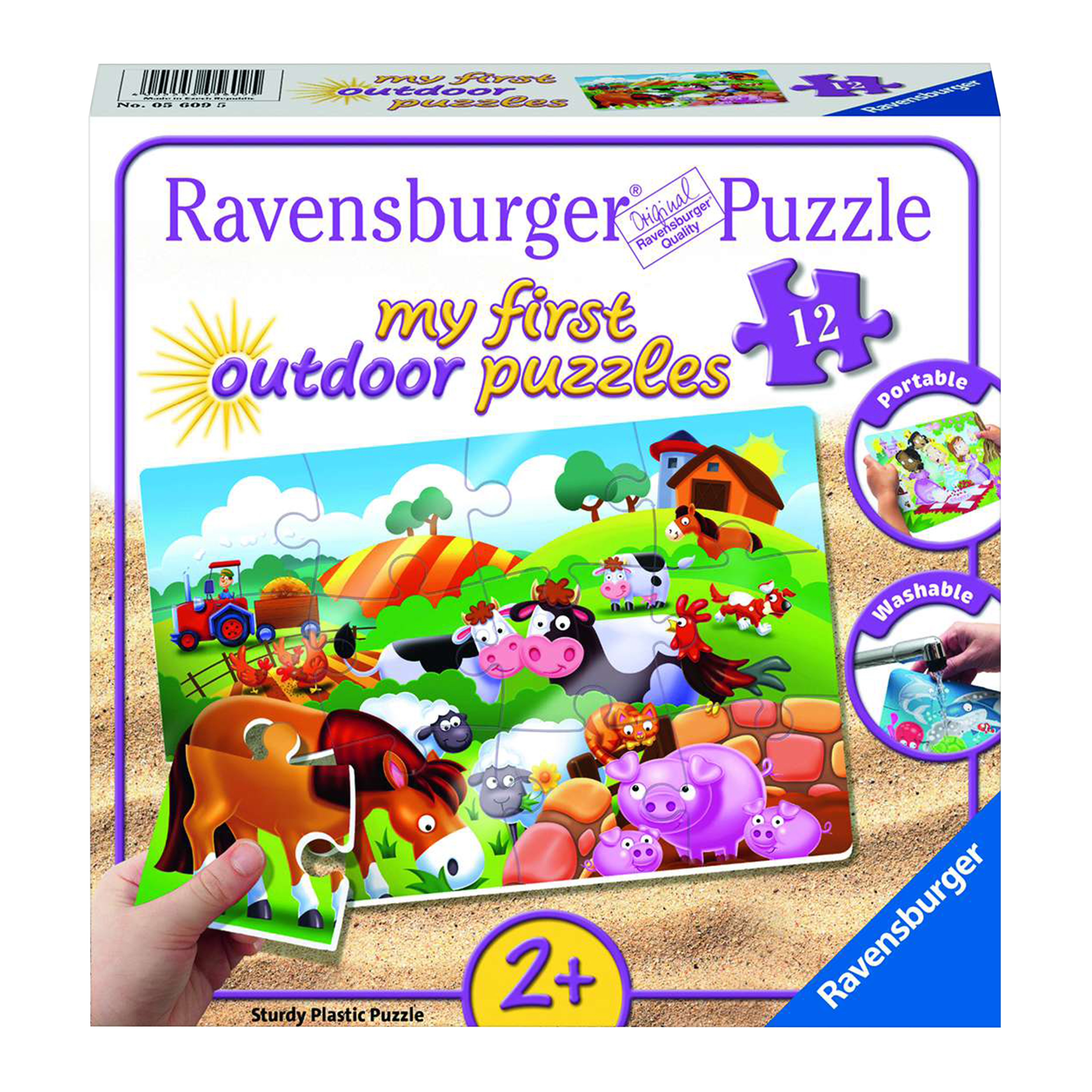 My first outdoor Puzzle 'Liebe Bauernhoftiere'