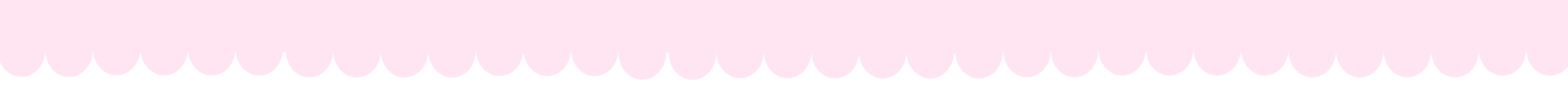 Bubble Rand rosa unten
