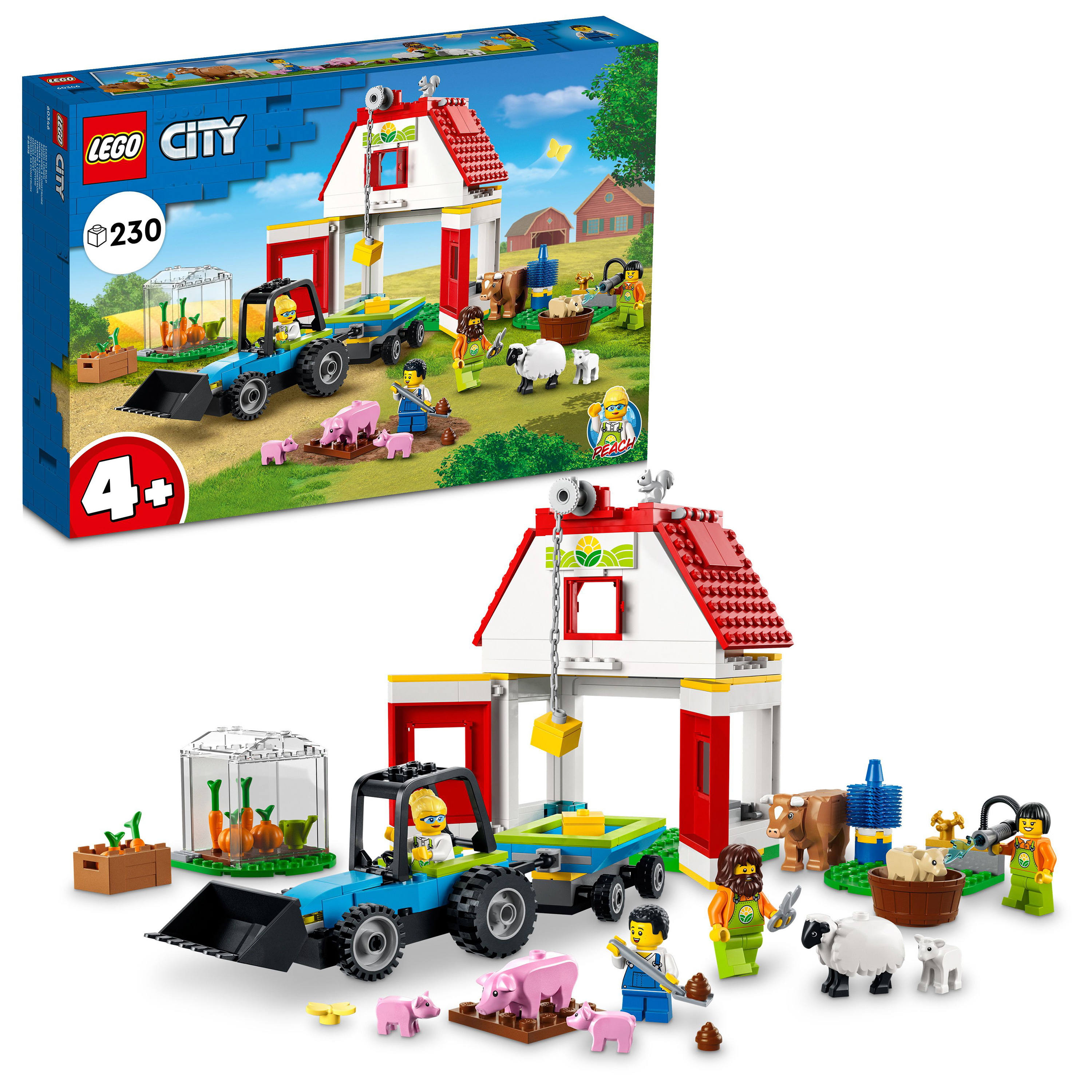 LEGO® CITY Bauernhof mit Tieren