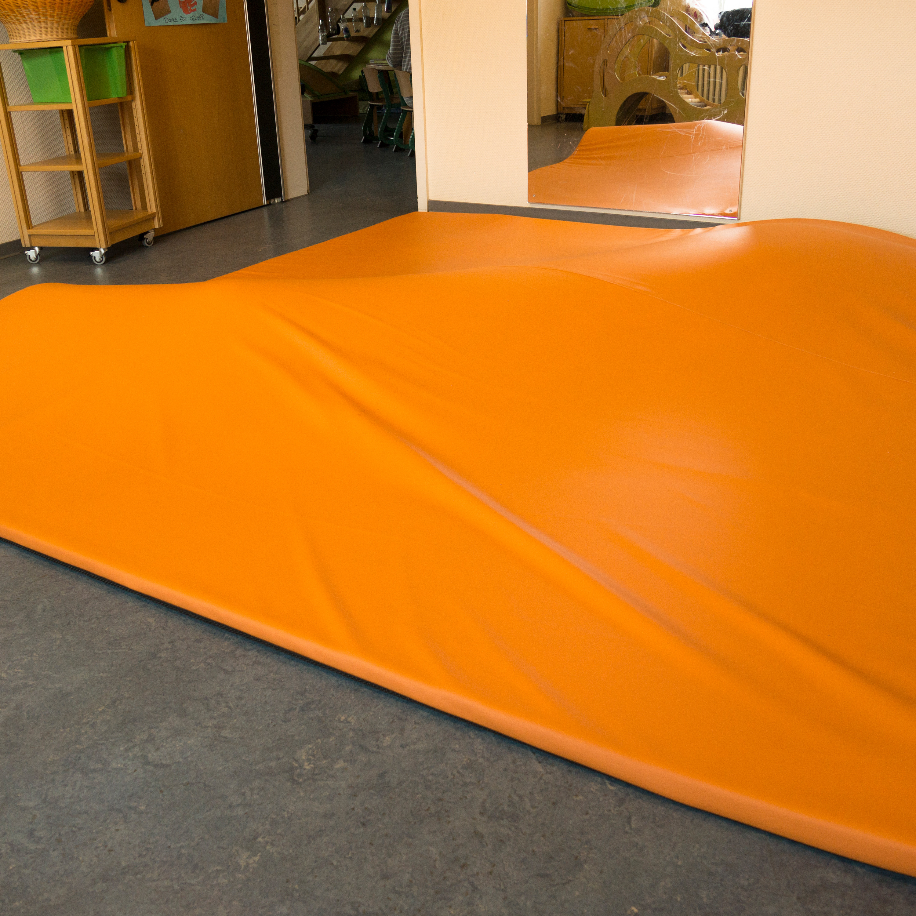 Erlebnismatte 'Meditap', 270 x 350 x 3 cm, orange