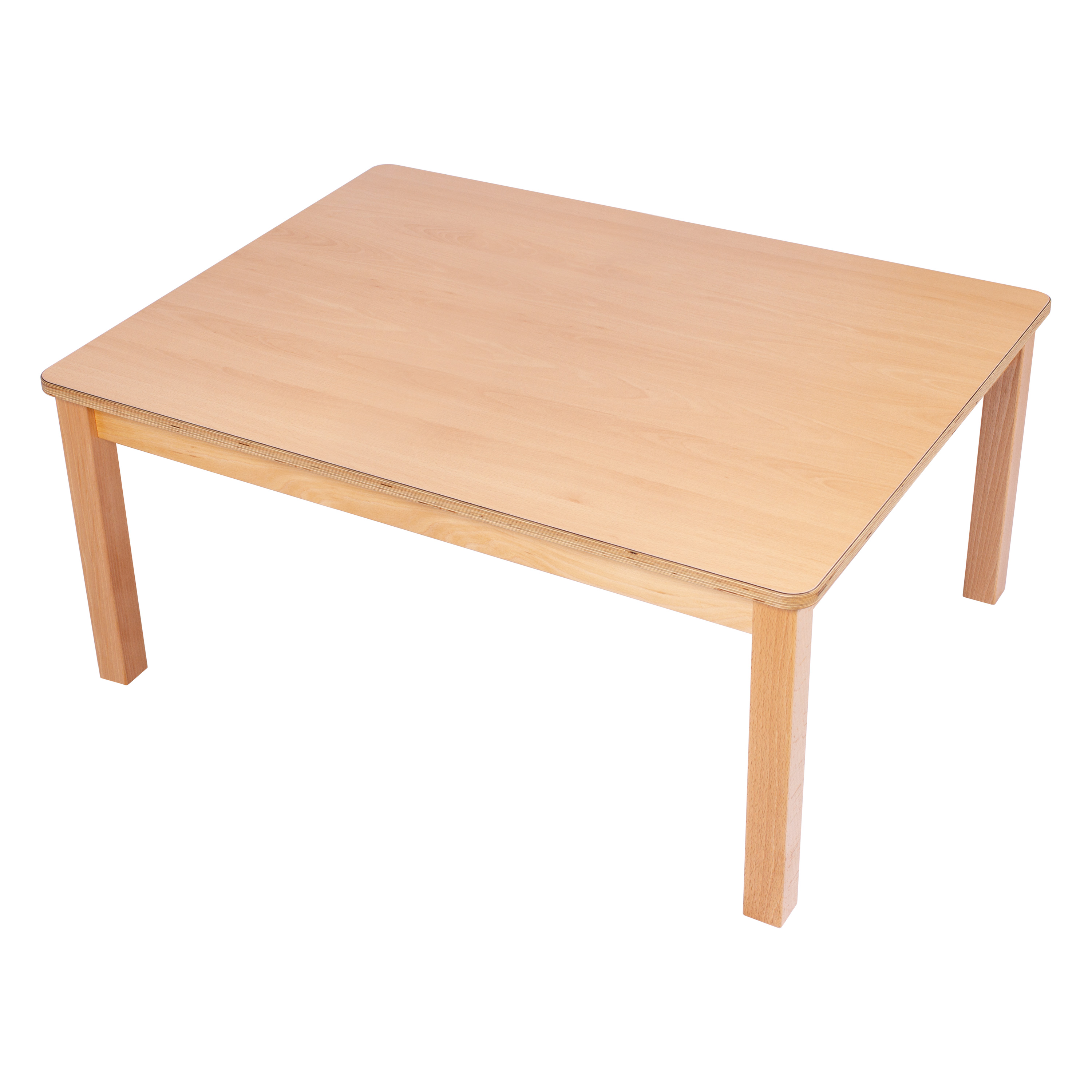 U3-Rechteck-Tisch 120 x 80 cm, Ecken gerundet, H: 46 cm