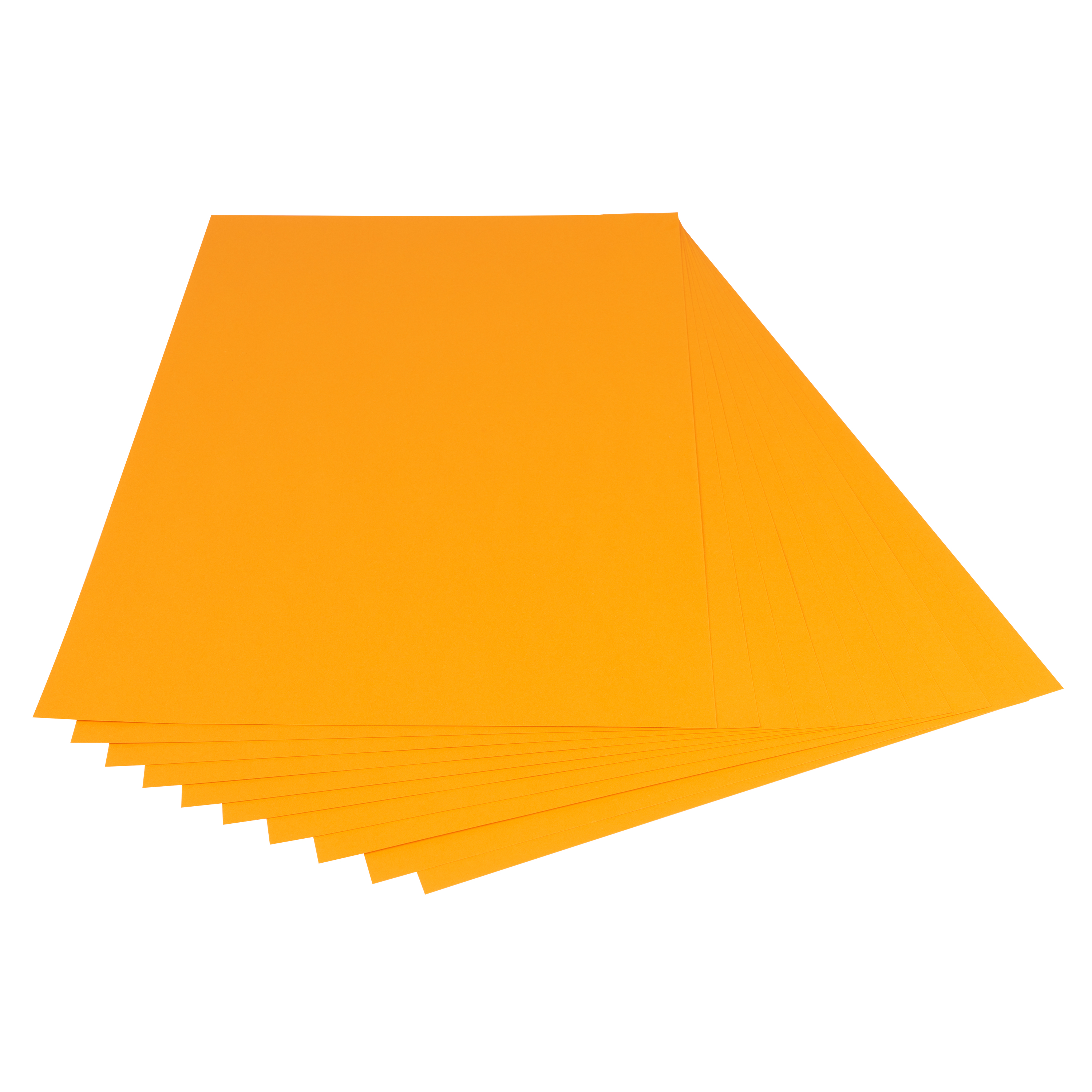 KuKiMa Bastelkarton orange, 175 g/m², 25 x 35 cm
