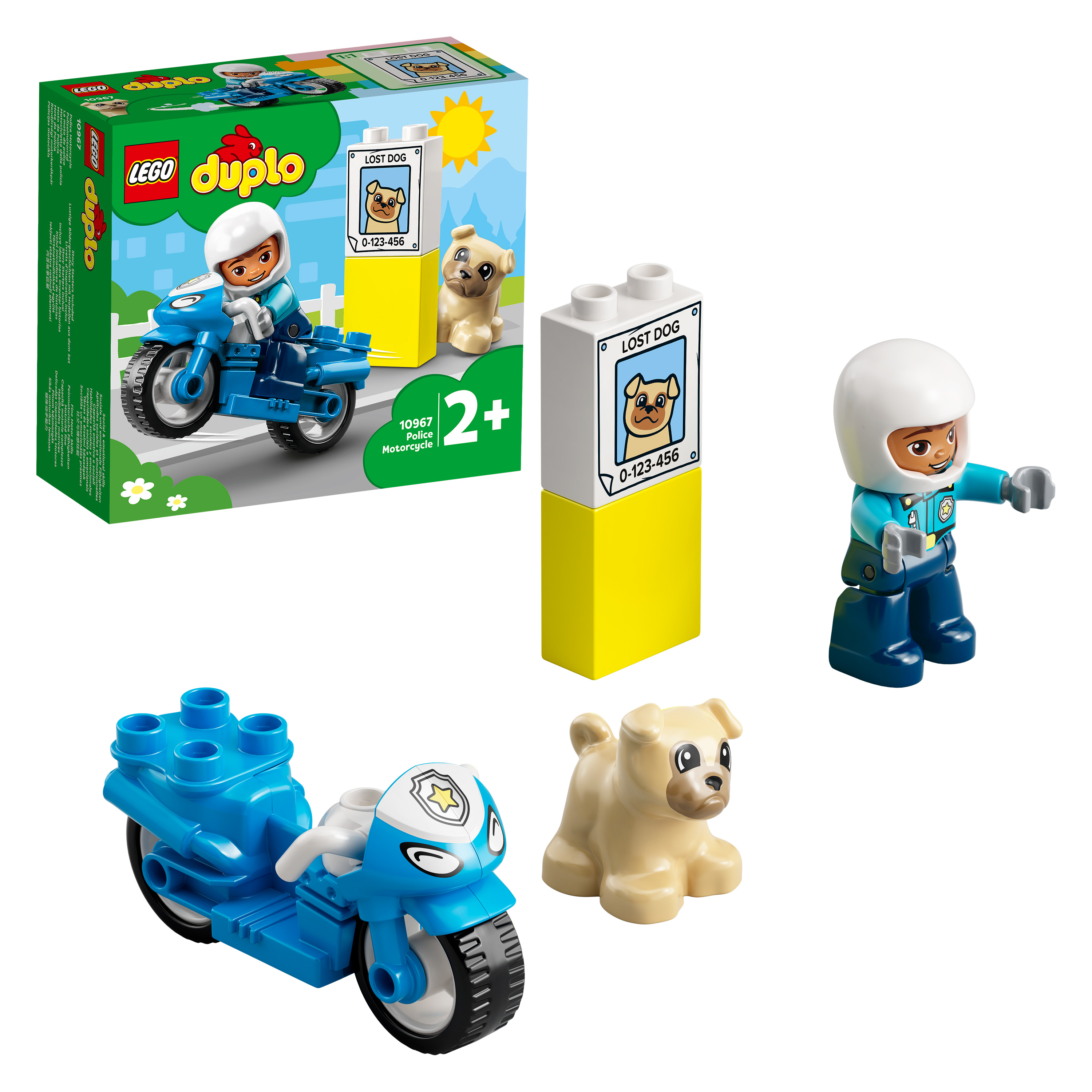 LEGO® DUPLO® Polizeimotorrad