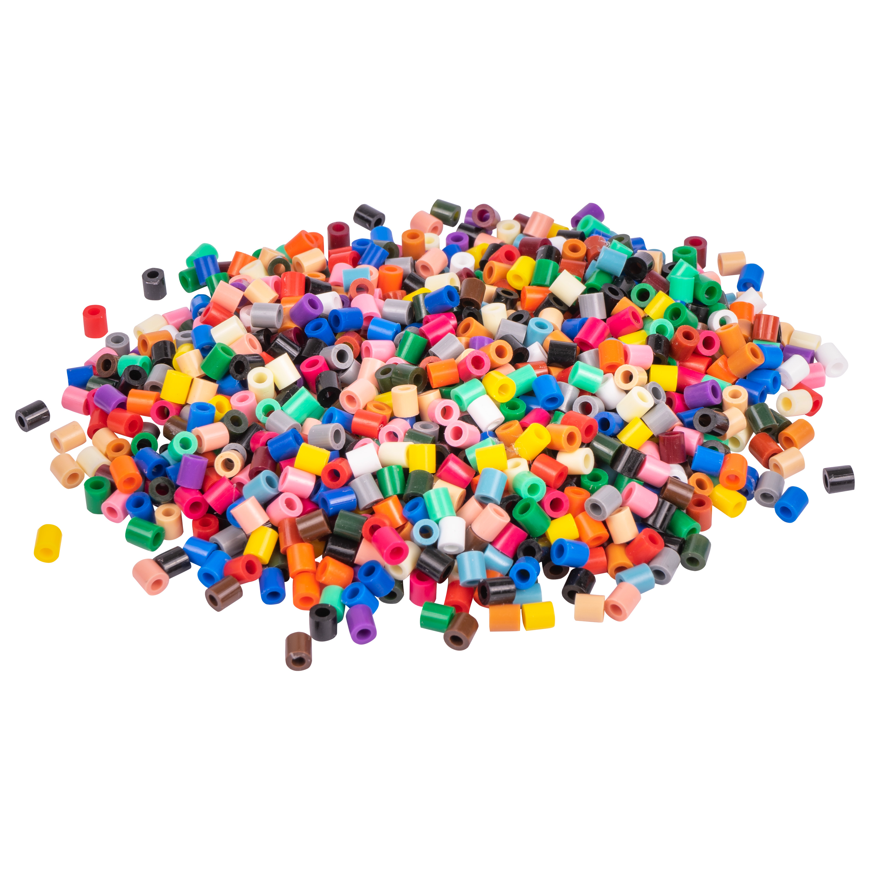 HAMA Beutel mit 6000 Bügelperlen im Volltonmix (22 Farben)