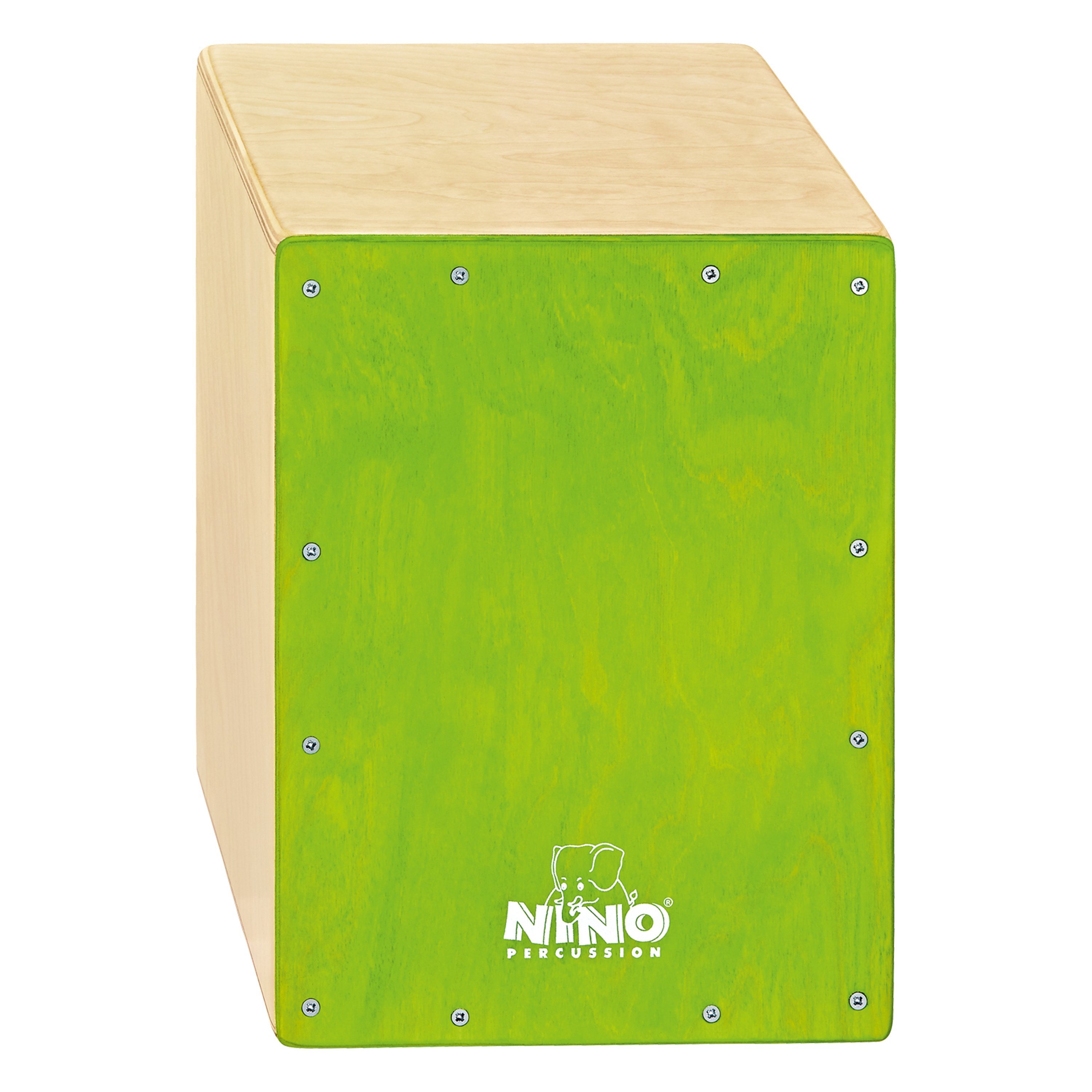 NINO Percussion Cajon, 36 cm, grün