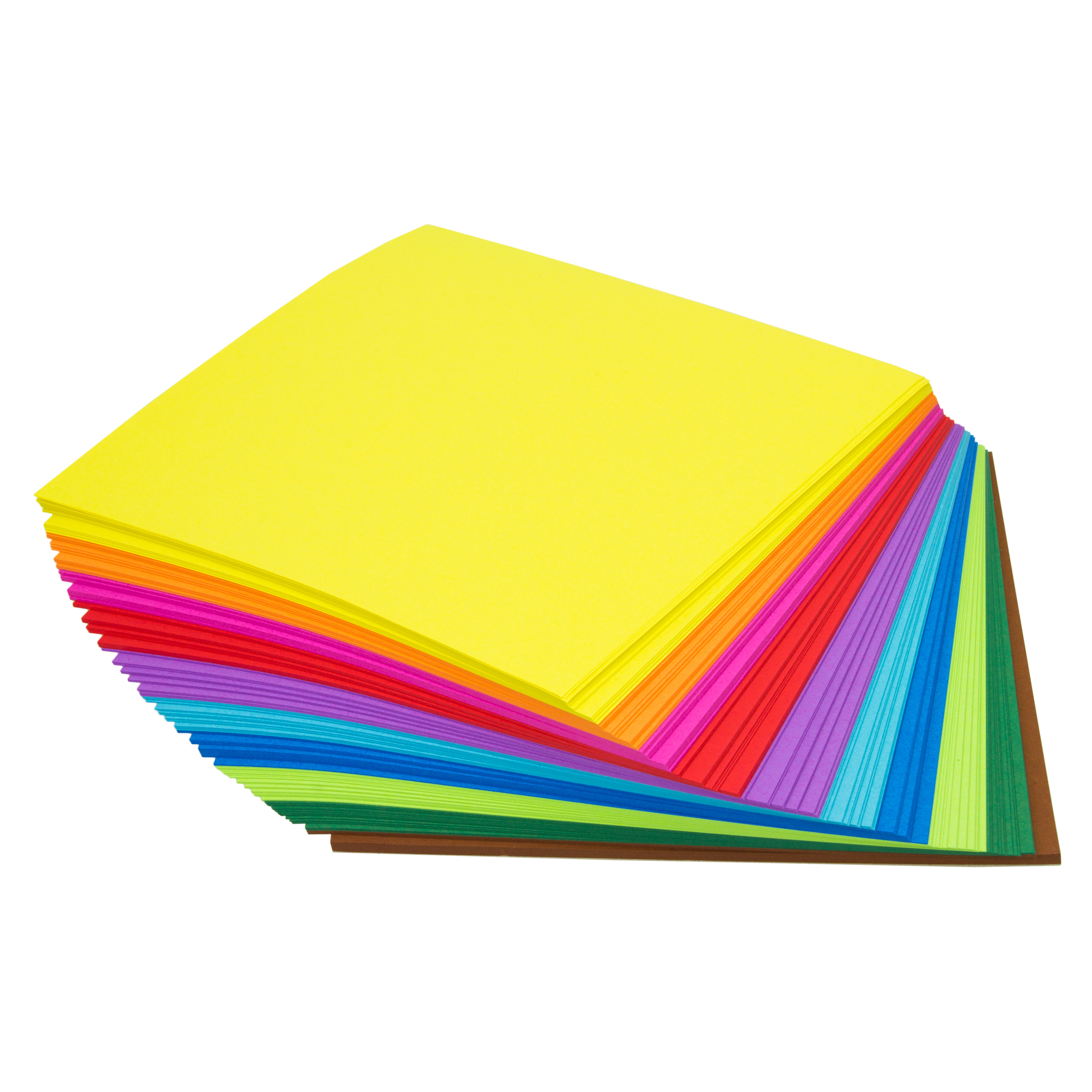 Origami Faltblätter Classic, 10 Farben, 20 x 20 cm