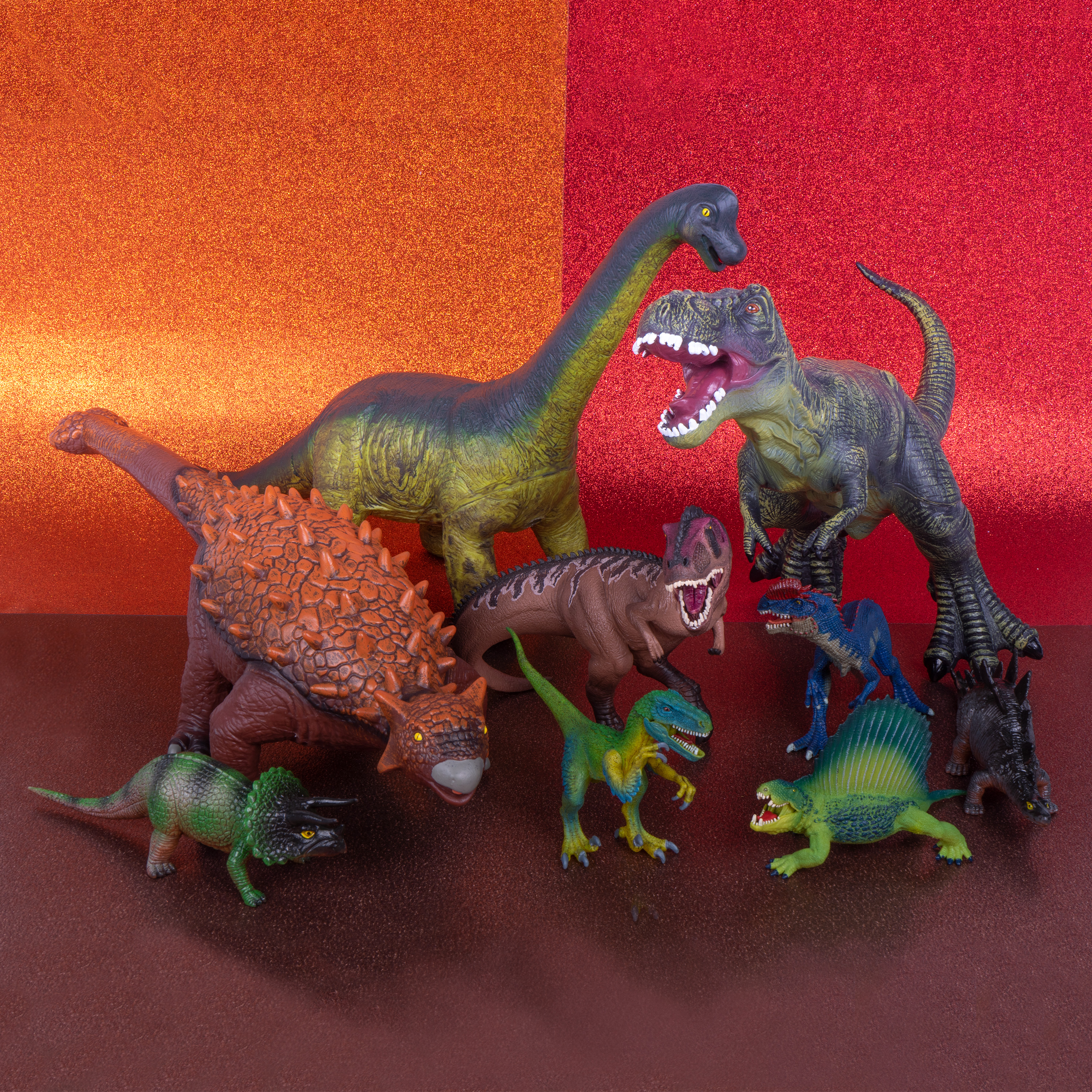 Spieltier-Set 'Dinosaurier', 5-teilig