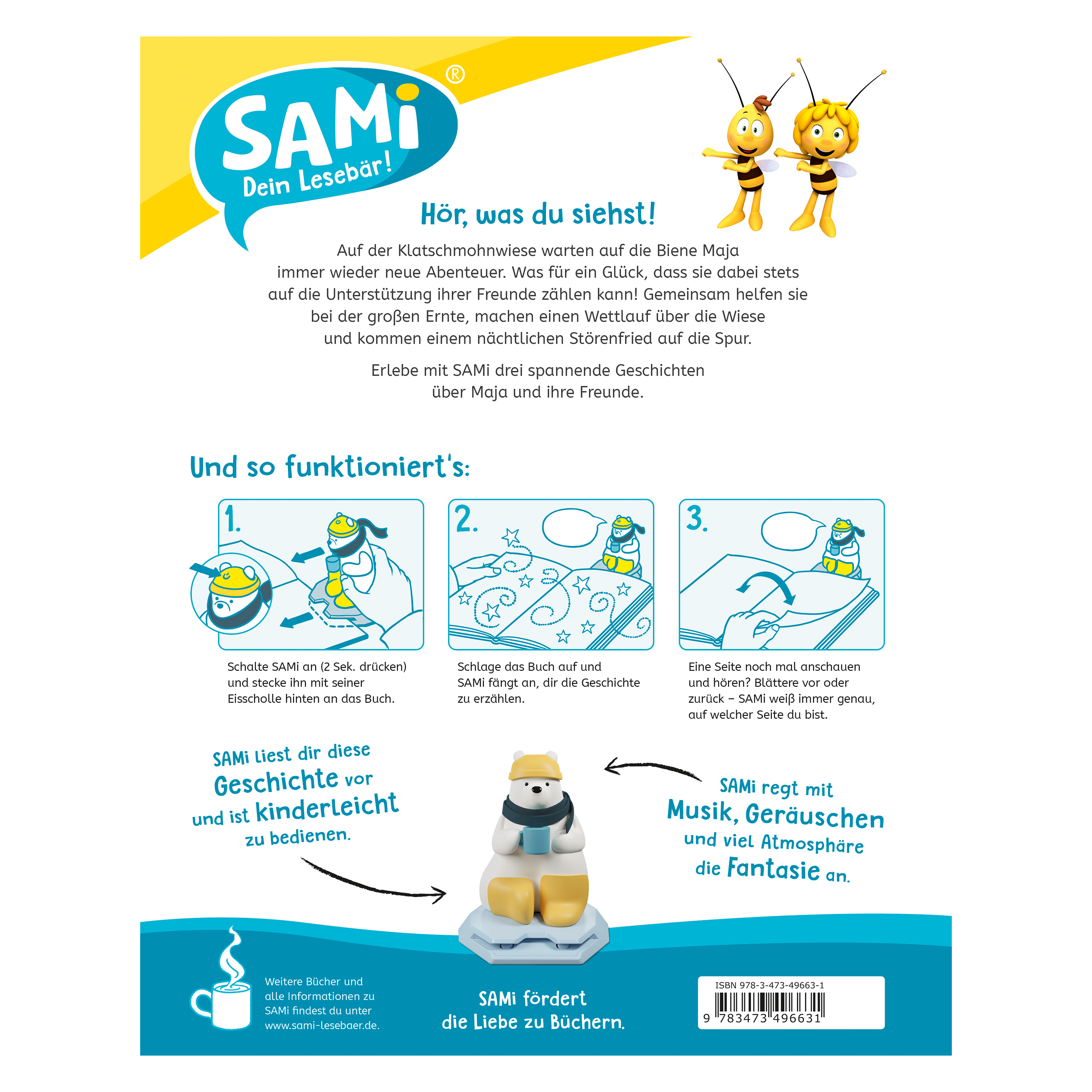 SAMi Buch 'Die Biene Maja – Freundschaftsgeschichten'