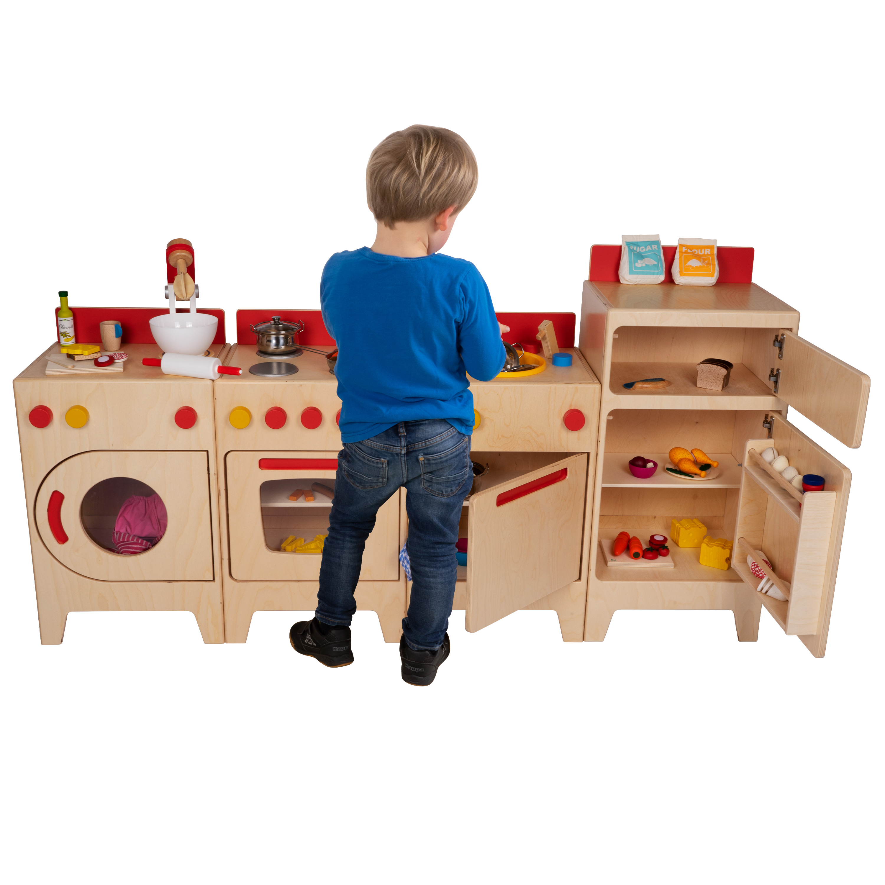 Kinderküchen-Modul 'Kühlschrank', Spielhöhe 68 cm