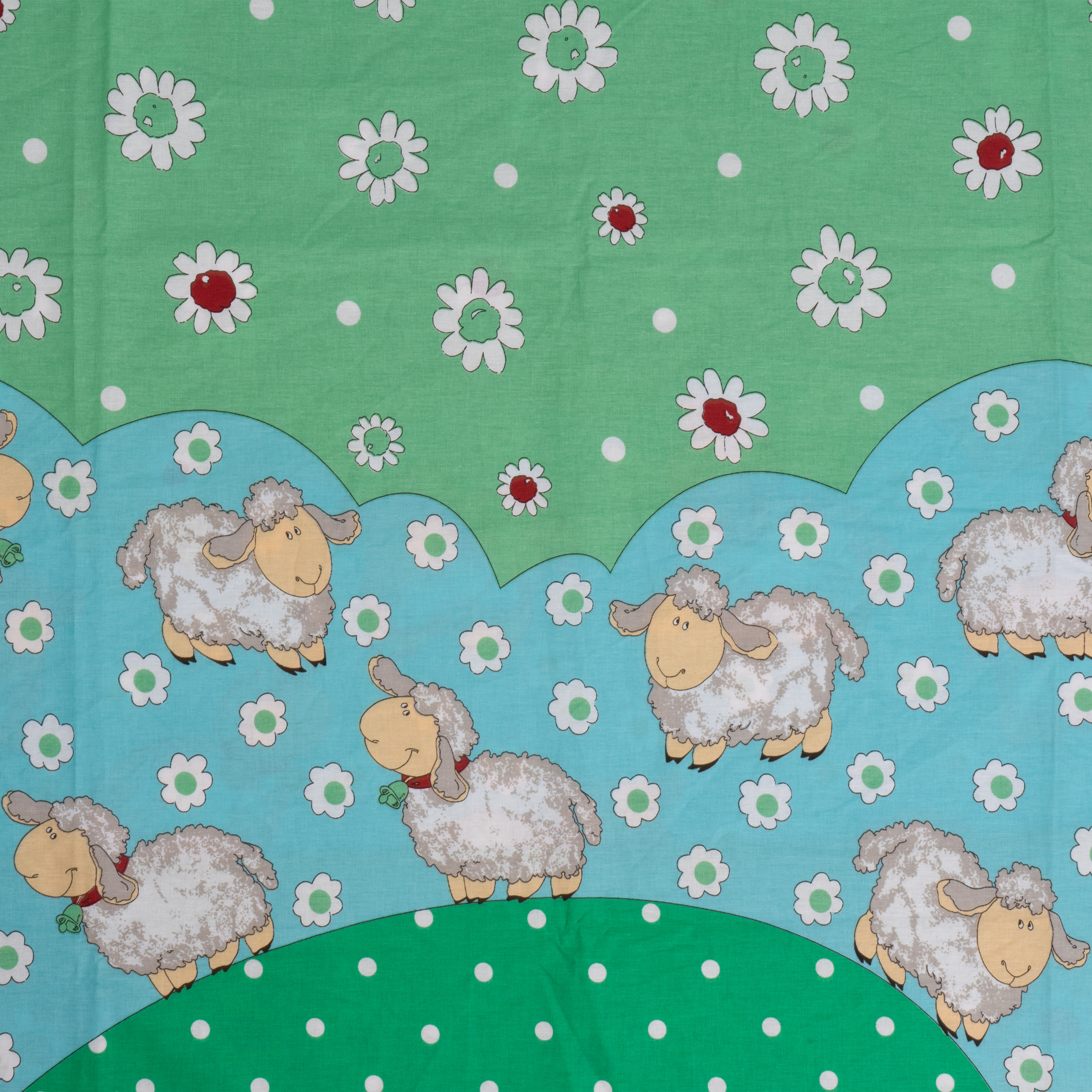 Kinderschlafsack 60 x 120 cm 'Schaf mint'