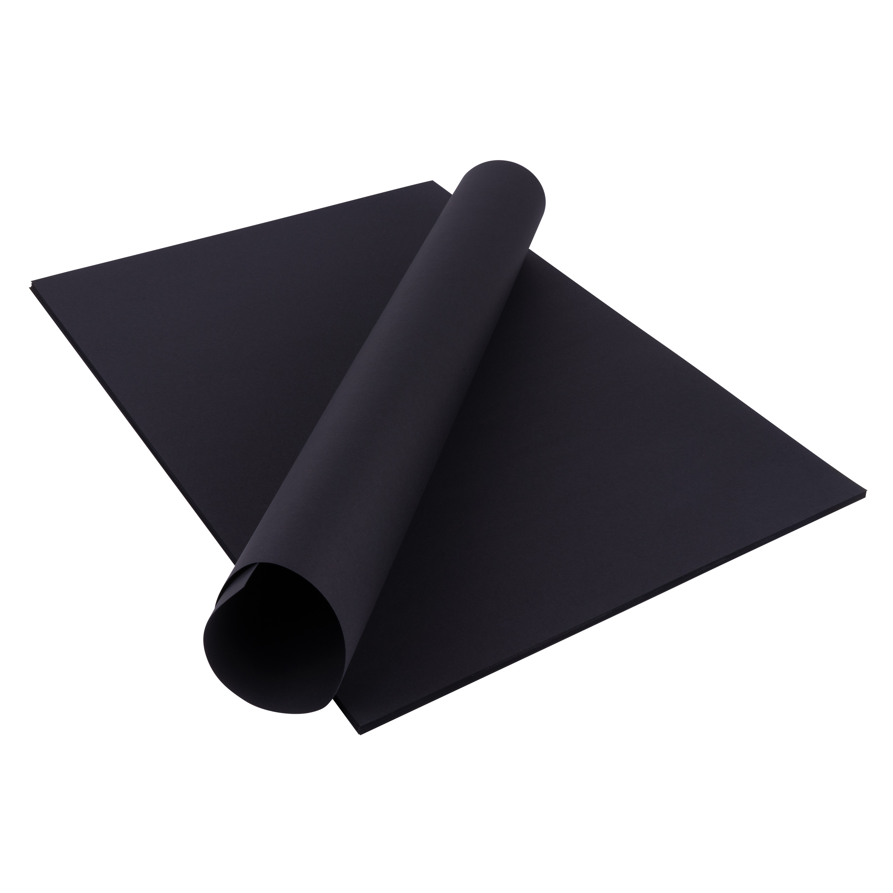 10er Tonkarton schwarz, 220 g/m², 50 x 70 cm