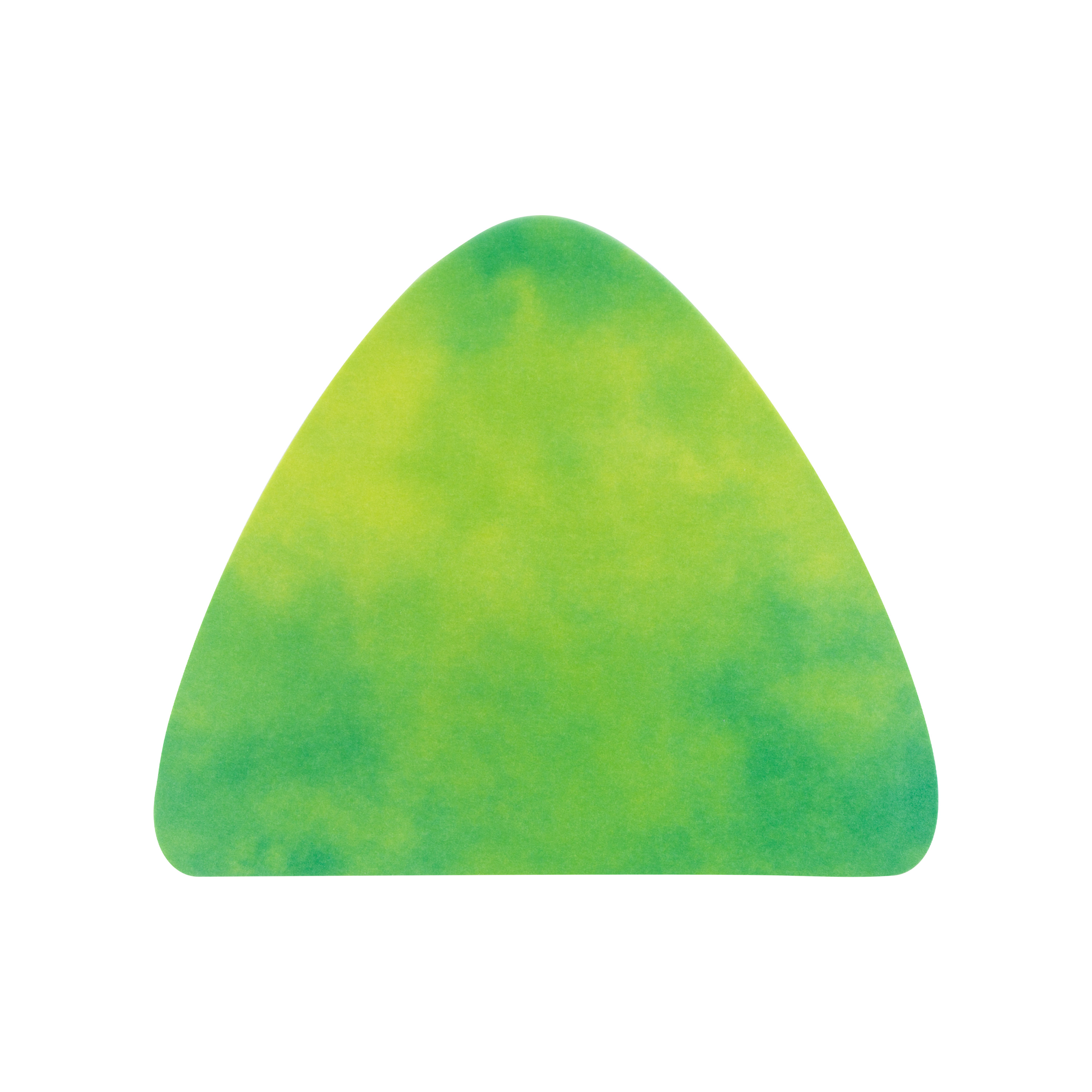 Laternenzuschnitte 'grüner Nebel' für Triangel H: 17 cm