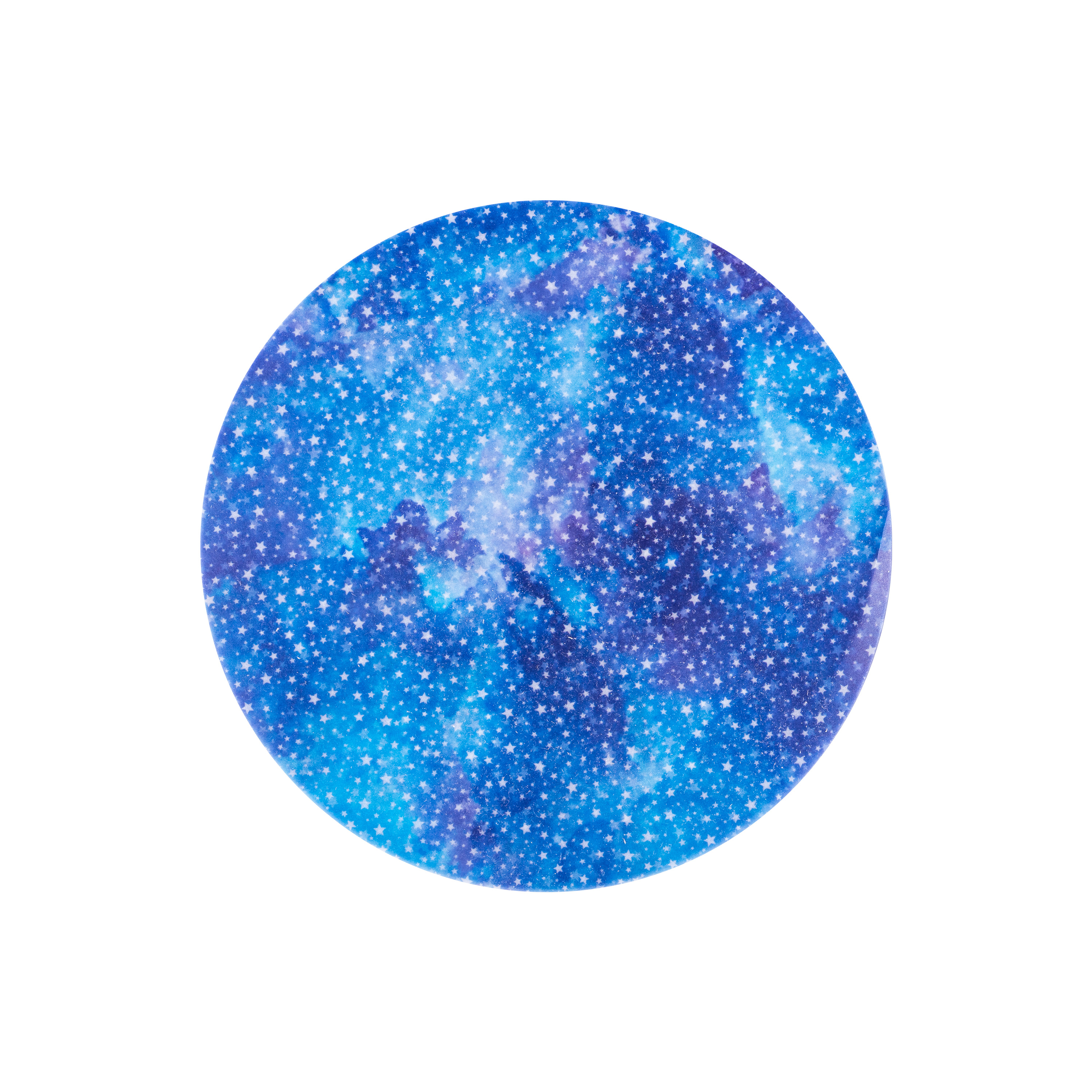 Runde Laternenzuschnitte 'Sternennacht blau' Ø 17,5 cm