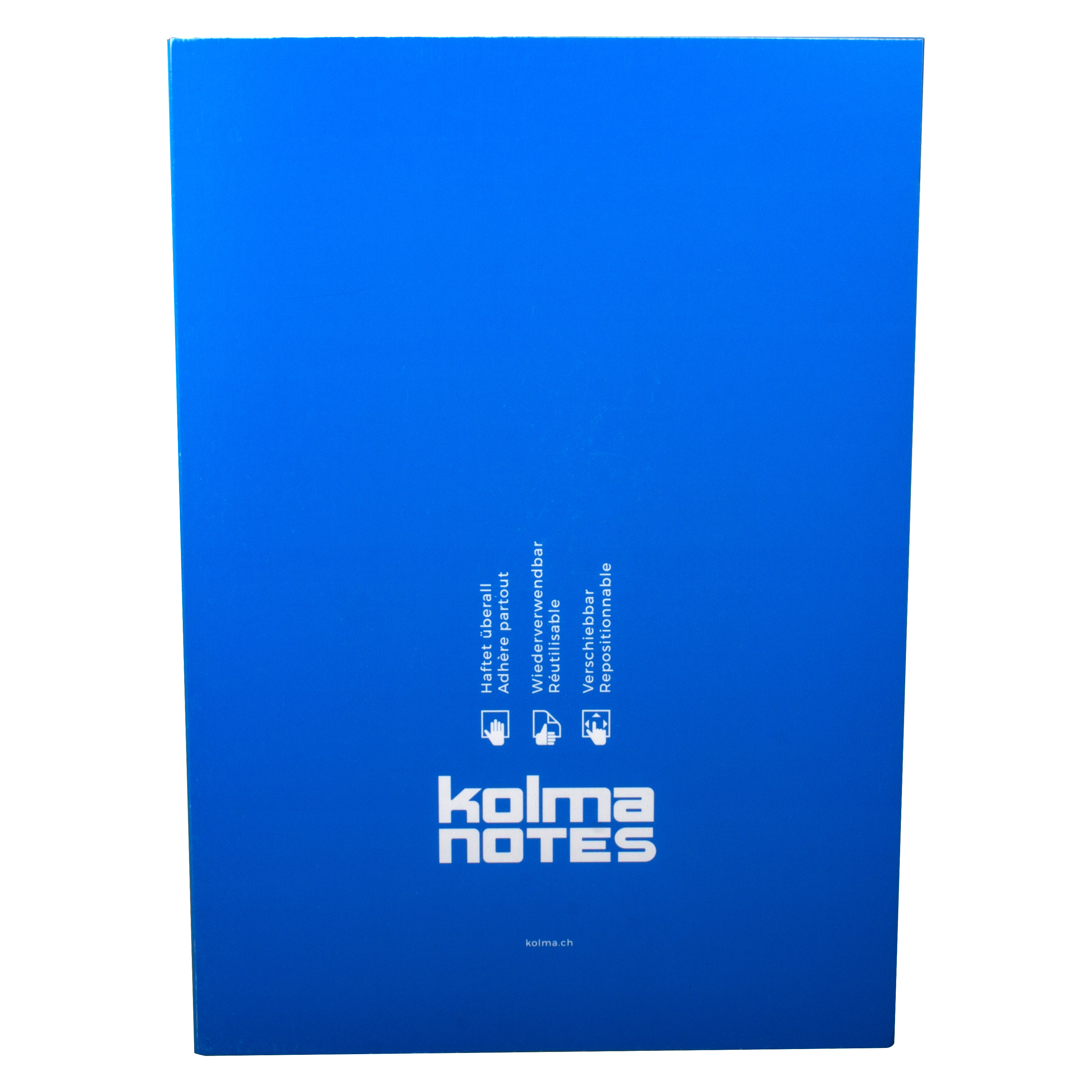 Statische Haftnotizen 'blau', A4-Format, 50 St.