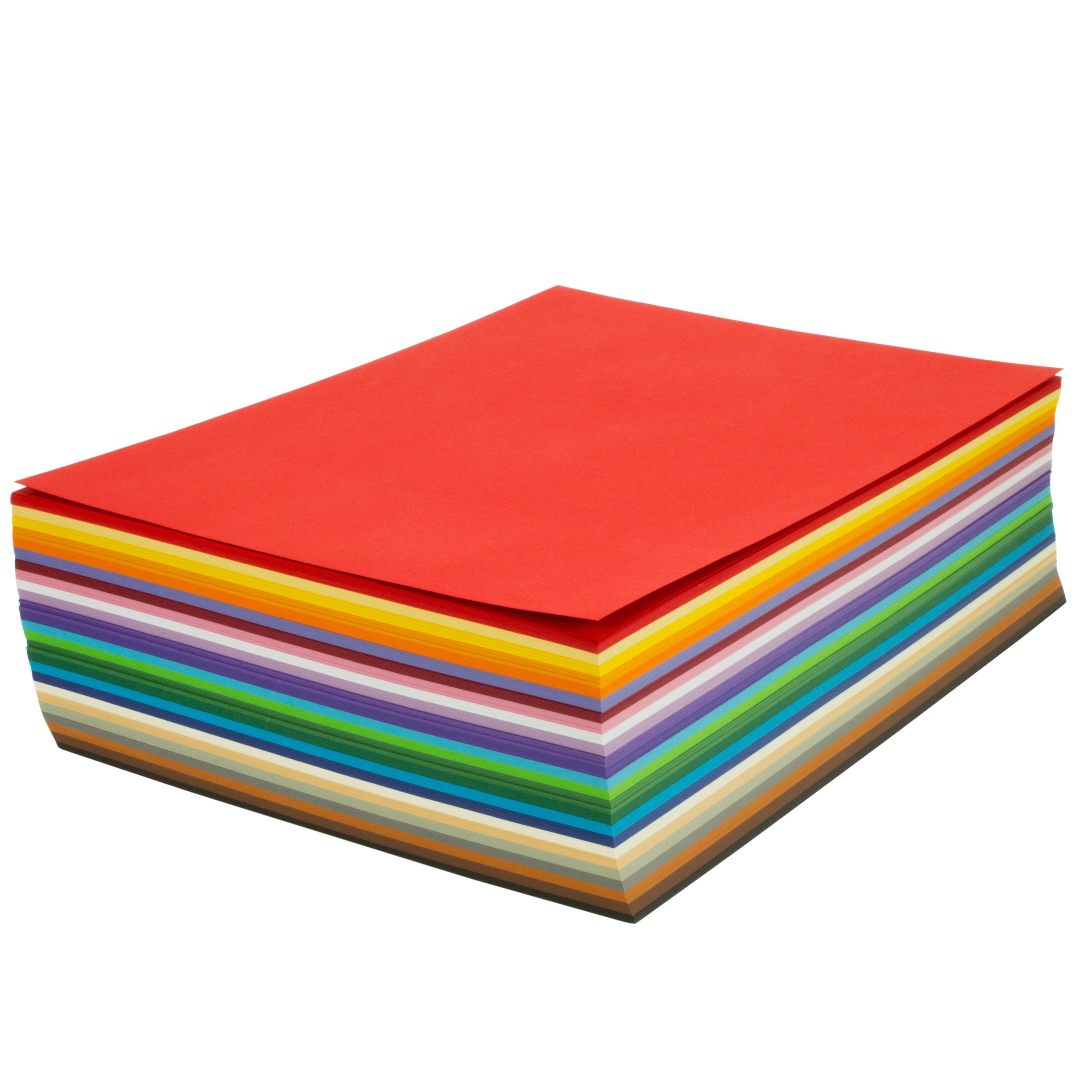 Tonpapier farbig sortiert, 130 g/m², DIN A4