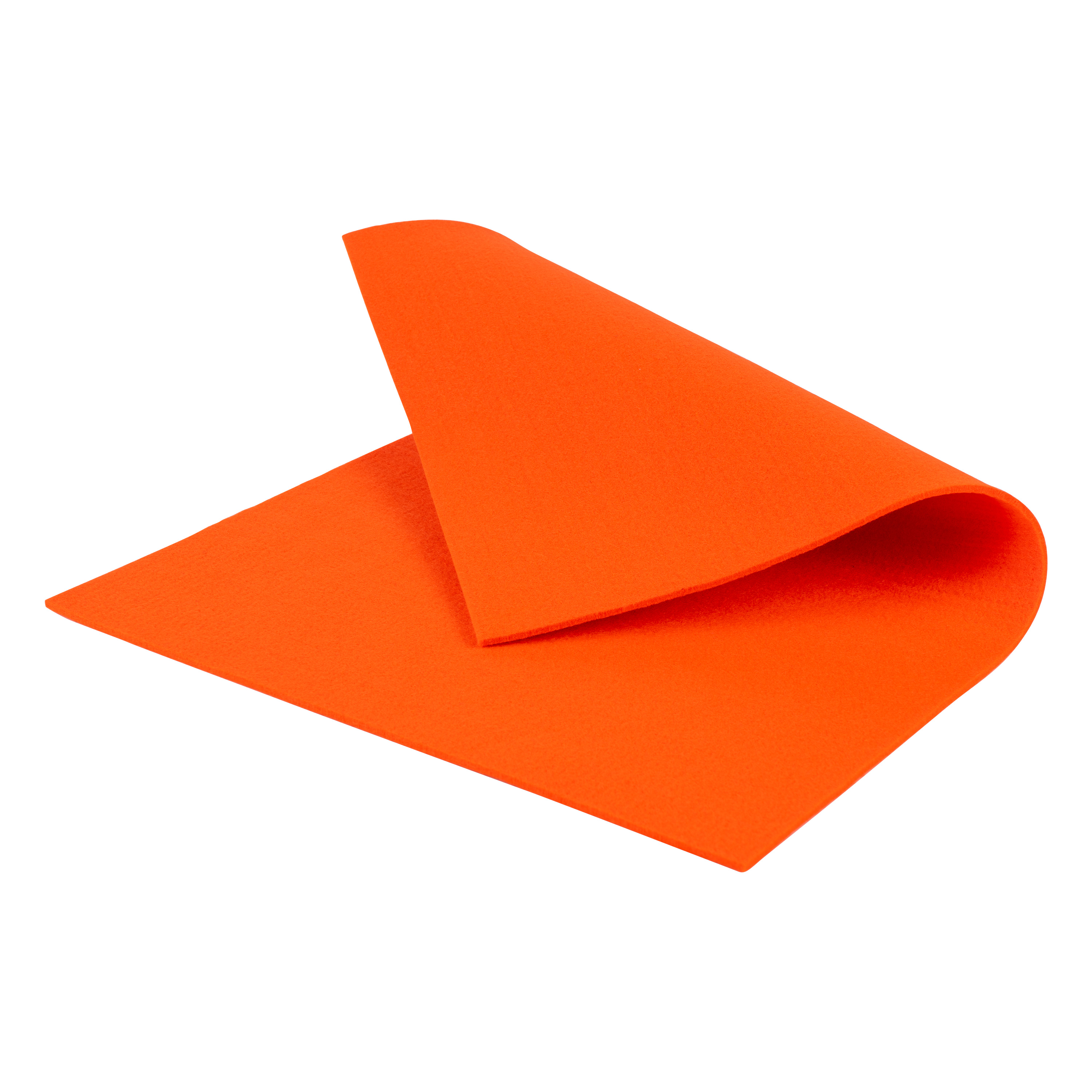Filzplatte extra stark, orange, 3,5 mm