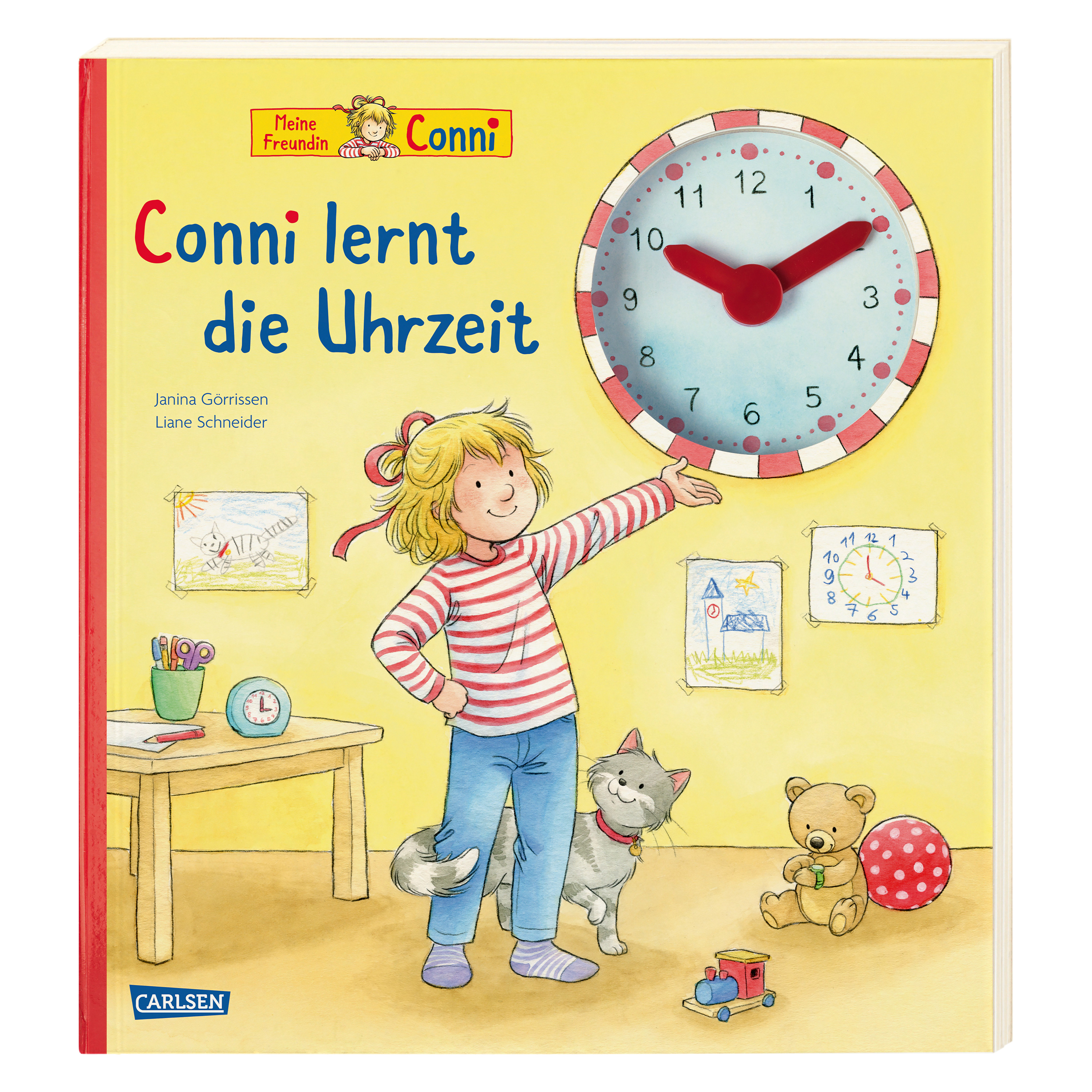 Bilderbuch 'Conni lernt die Uhrzeit'