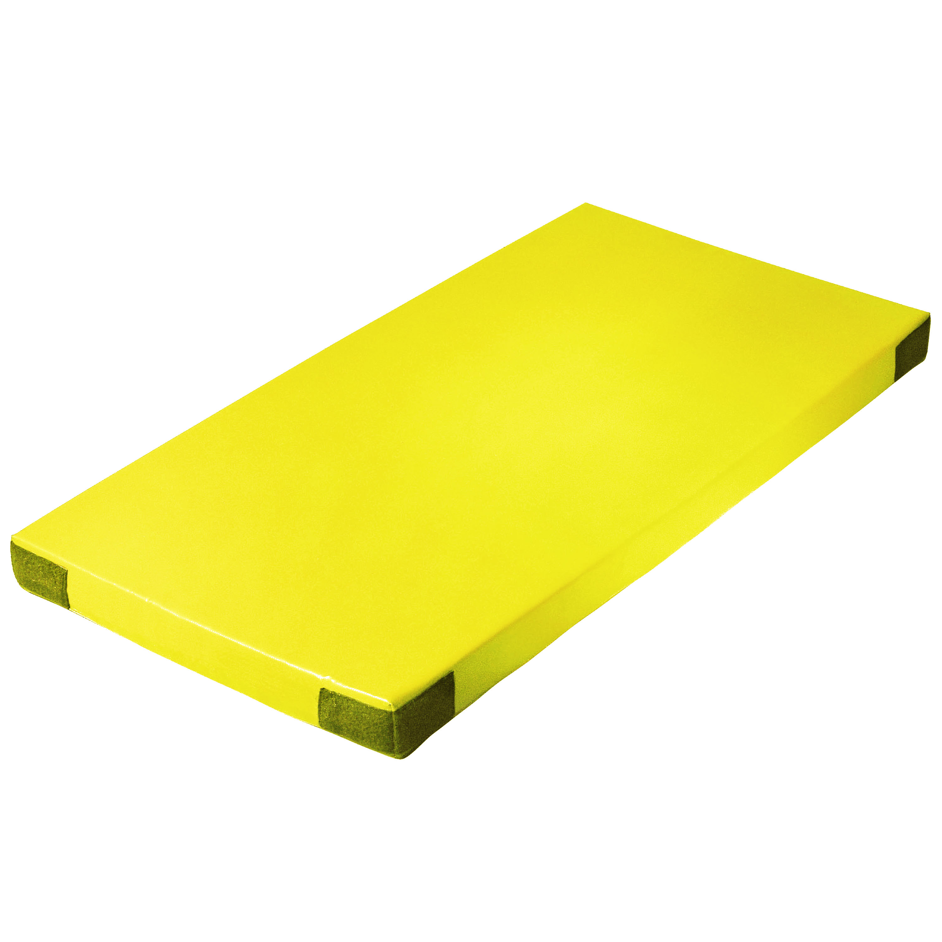 Super-Leichtturnmatte Klettecken 150 x 100 x 8 cm, gelb