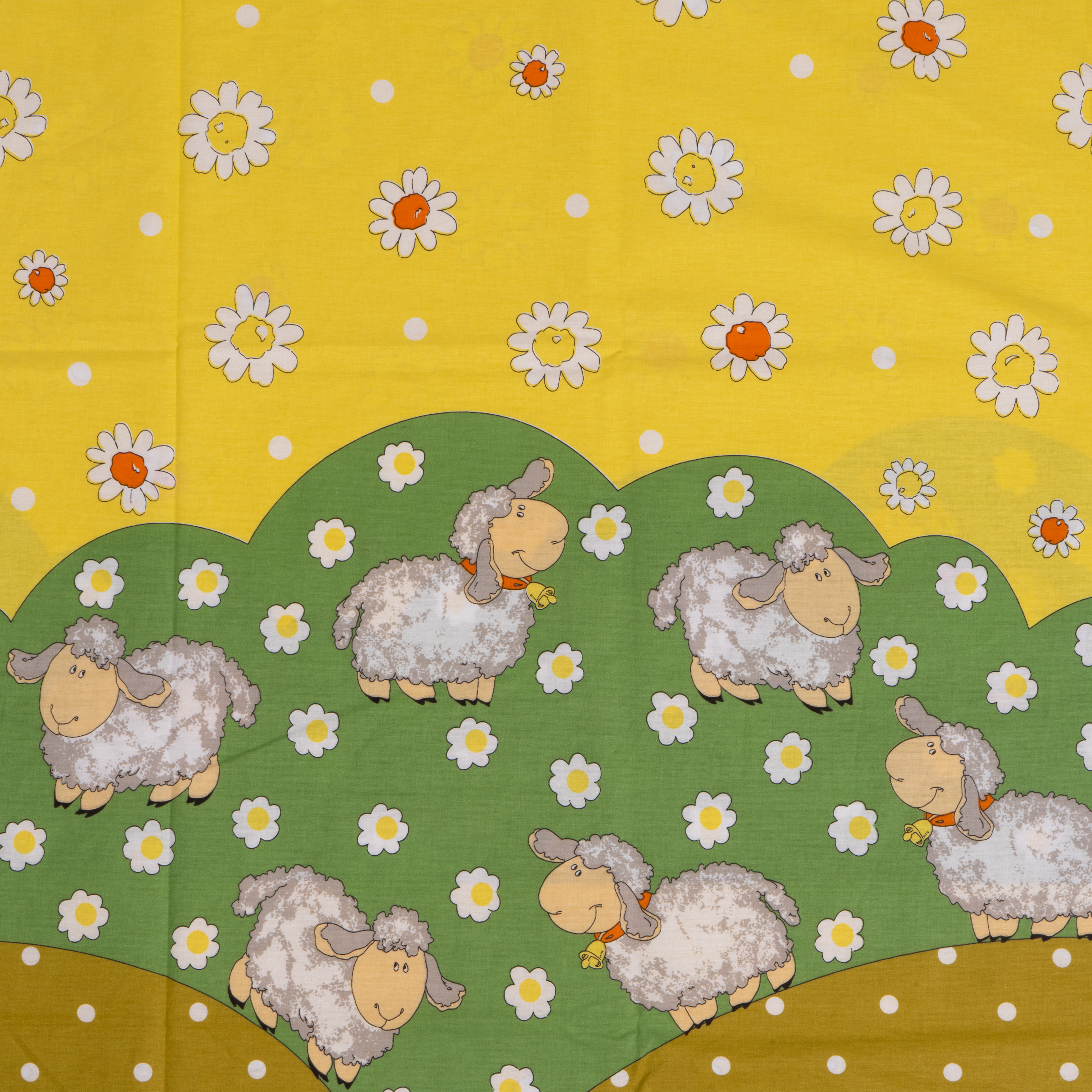 Kinderschlafsack 60 x 120 cm 'Schaf gelb'