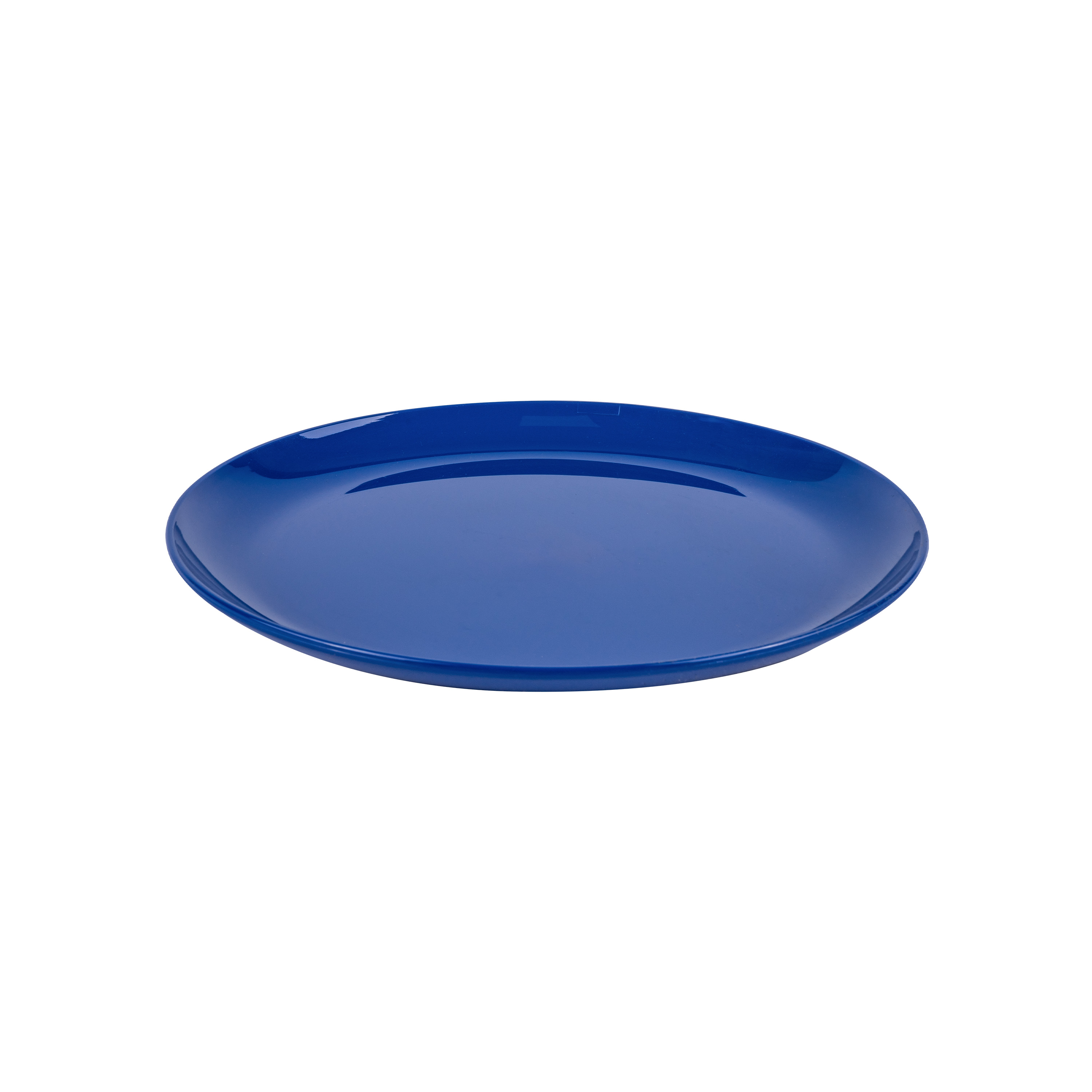 Kleiner flacher Teller (PP), Ø 19 cm, blau