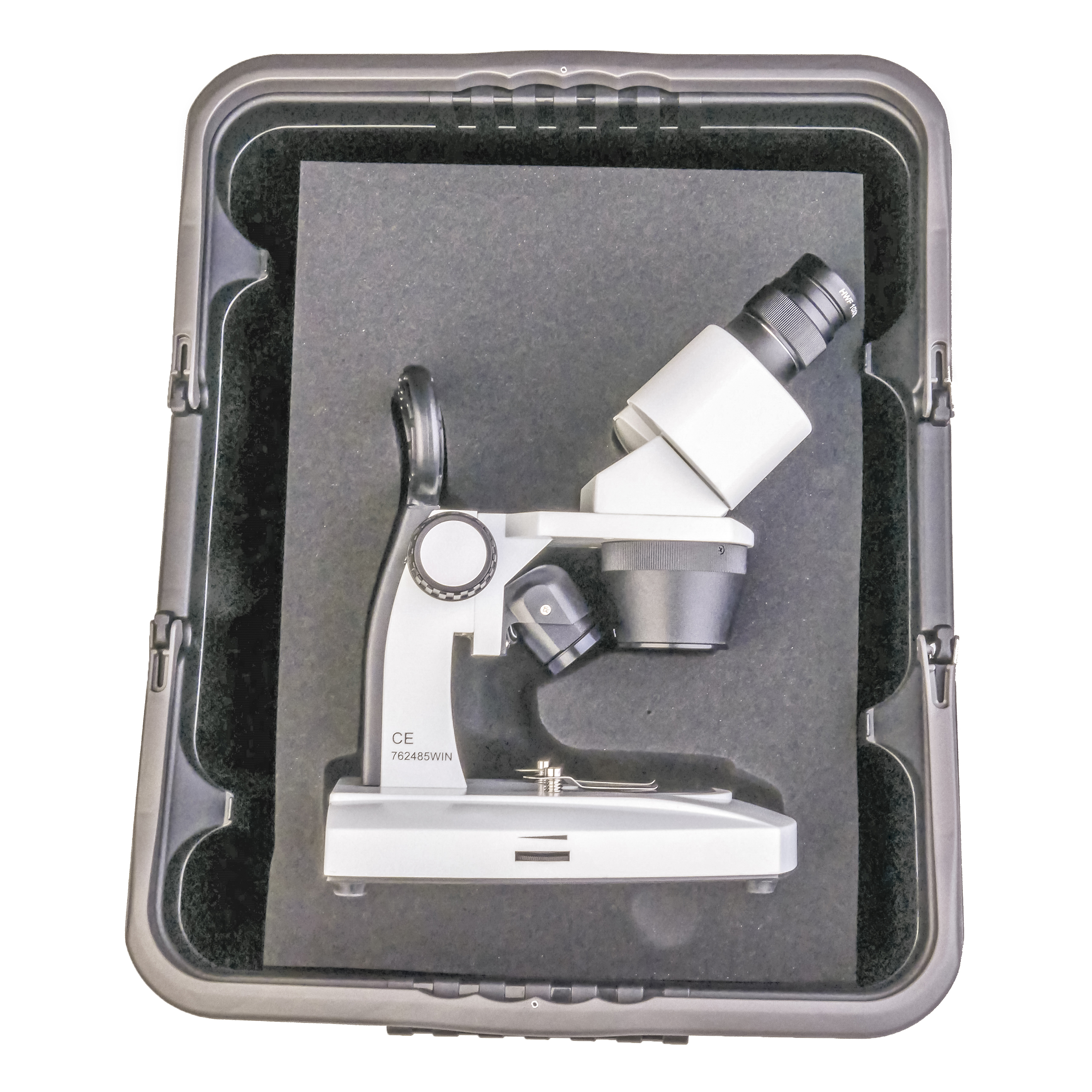 Stereo-Mikroskop HPS 2032 mit Akkus, im Experimentier-Koffer